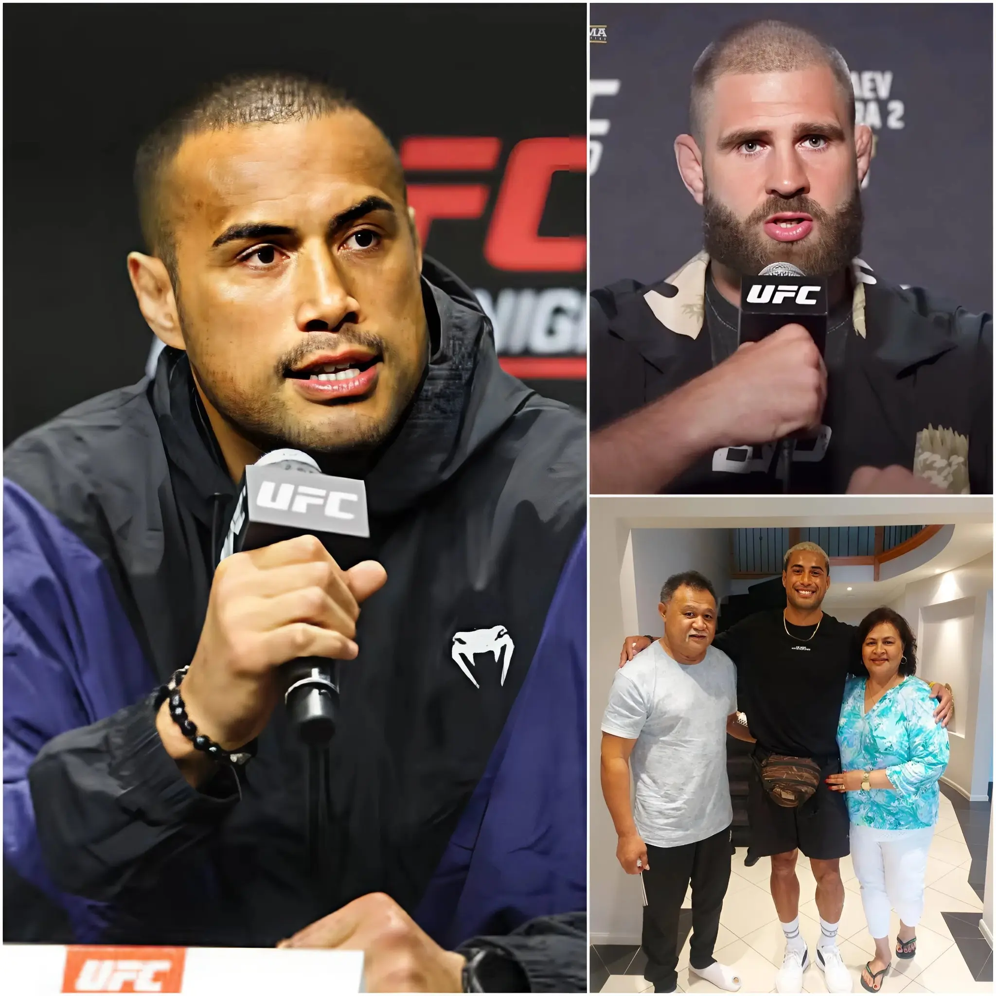 Cover Image for 🚨“DEJEN A MI MADRE EN PAZ, NO TOQUEN A MI FAMILIA NI A MI PAÍS”. Carlos Ulberg ha conmocionado al mundo de los medios deportivos con sus palabras tras un comentario extremadamente vulgar y ofensivo del luchador Jiří Procházka