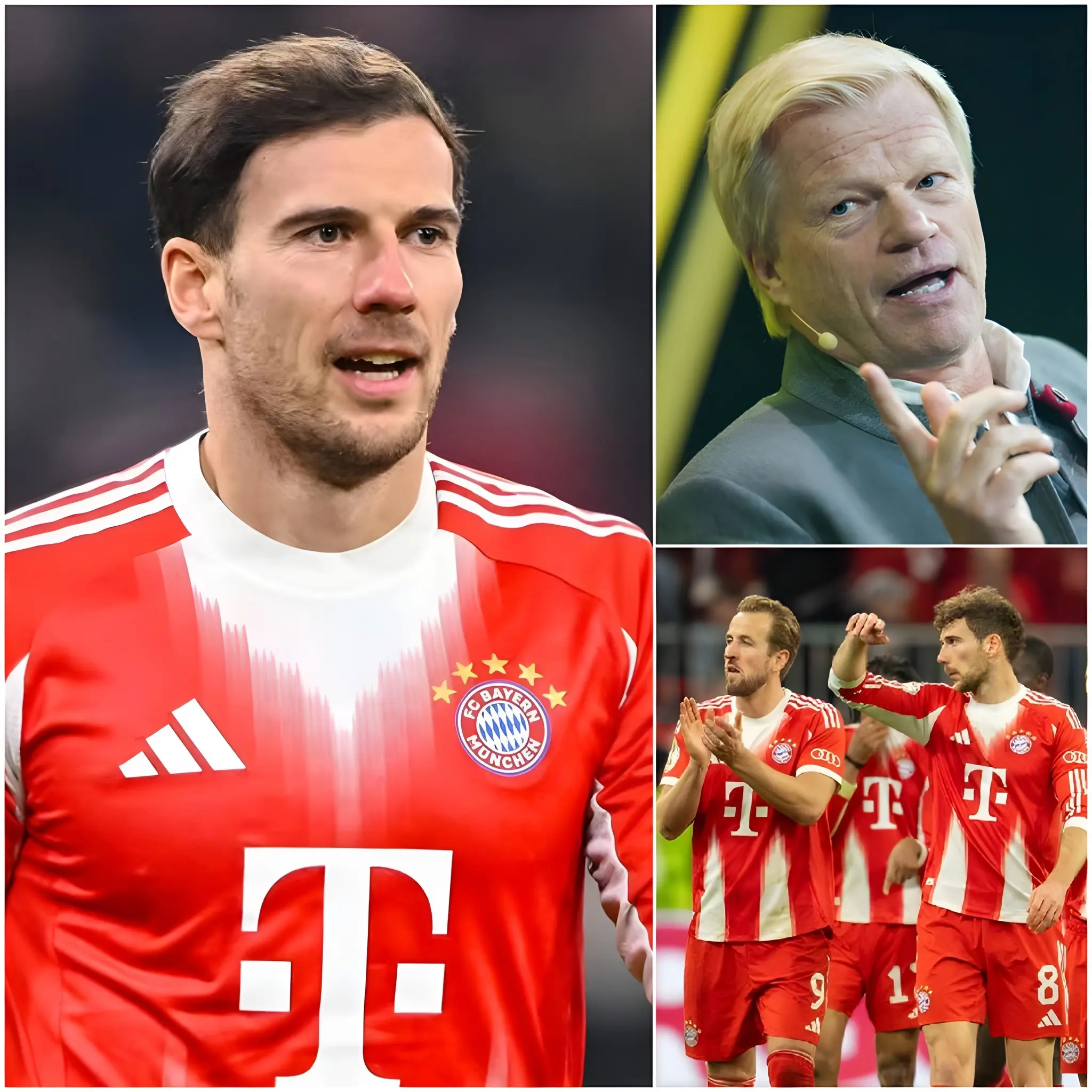 Cover Image for „DAS IST DIE LANGWEILIGSTE MEISTERSCHAFT DES FC Bayern München IN DEN LETZTEN 10 JAHREN. ICH DENKE, DIE QUALITÄT DER Bundesliga IST ZU NIEDRIG UND SIE PASST NICHT MEHR ZU UNS…“ – Mittelfeldspieler Leon Goretzka sorgte für Aufsehen, als er öffentlich die aktuelle Qualität der Bundesliga kritisierte.