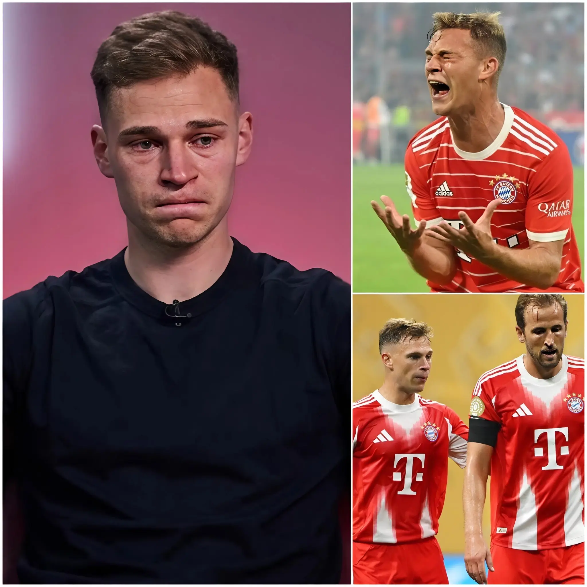 Cover Image for ABSOLUT SCHOCKIEREND: Joshua Kimmich macht eine explosive Ankündigung — die Fans sind völlig fassungslos.