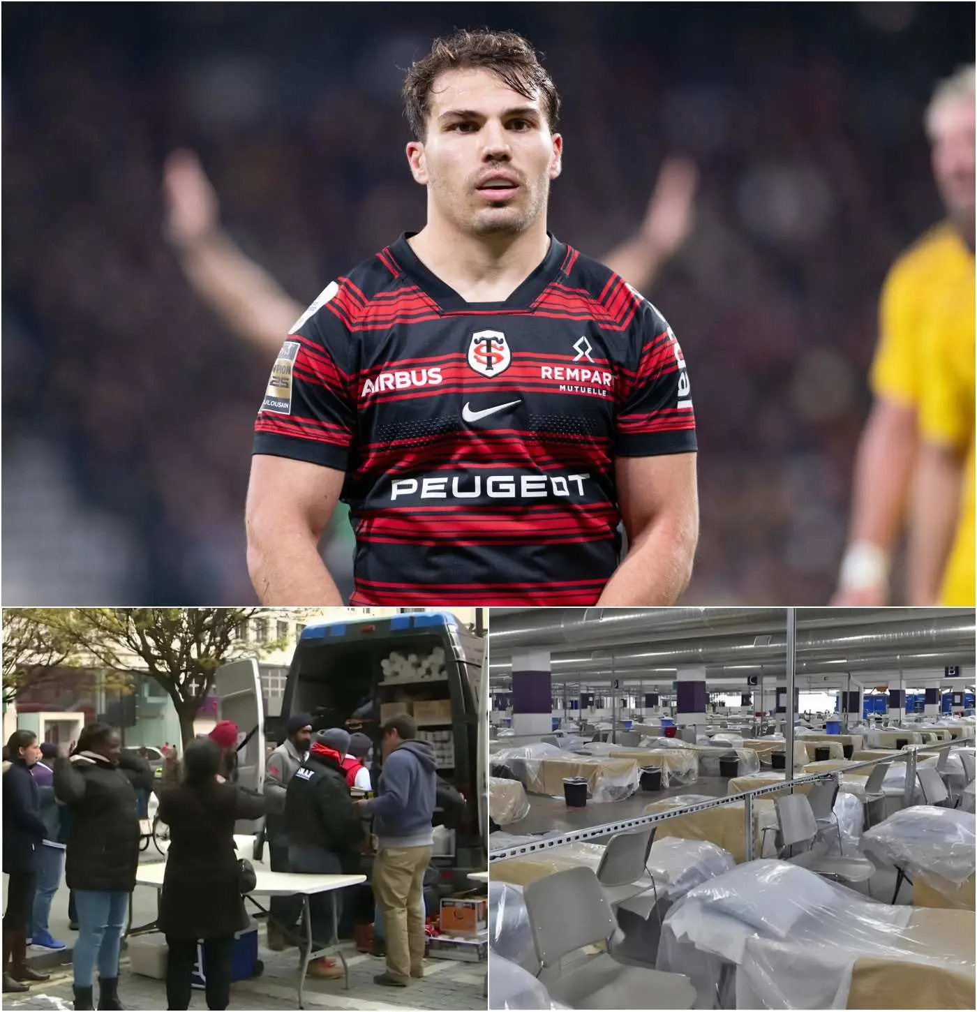 Cover Image for 💖 Antoine Dupont inaugure un hôpital entièrement gratuit pour les sans-abri — « C’est l’héritage que nous voulons laisser. »