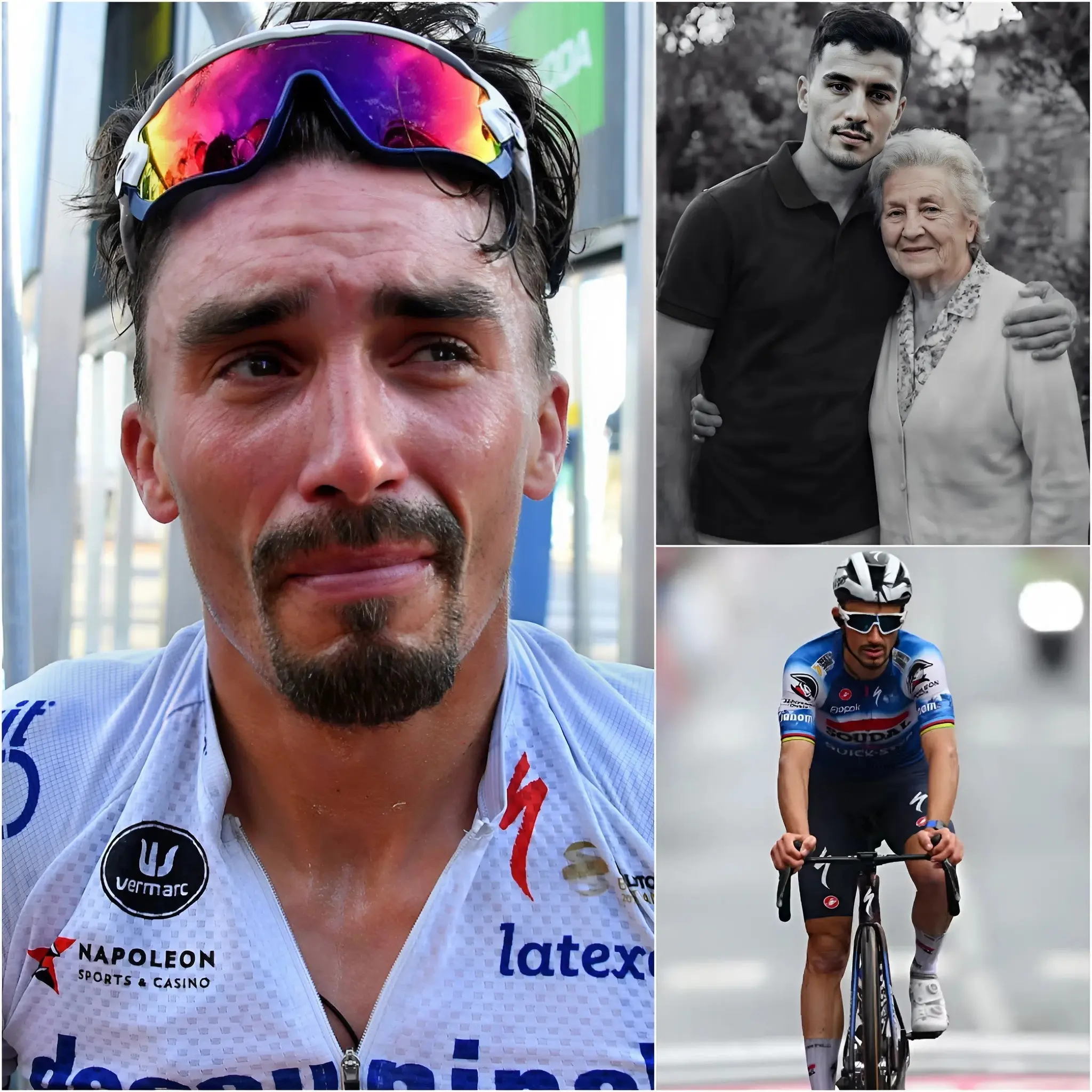 Cover Image for 💔 TRISTE NOUVELLE : La Famille De Julian Alaphilippe A Confirmé La Triste Nouvelle : Sa Grand-Mère Bien-Aimée Est Décédée Il Y A 30 Minutes… Une Grande Perte À Un Moment Crucial De Sa Carrière. Nous Présentons Nos Plus Sincères Condoléances À Julian Alaphilippe. 🙏