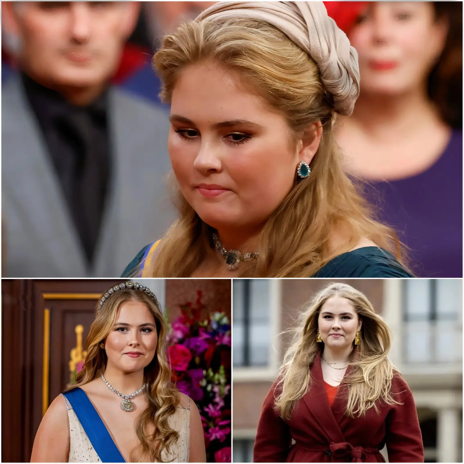 Cover Image for Amalia kan het niet langer verbergen: Vijftien minuten geleden maakte ze het nieuws openbaar 😔💔 Lees verder in de eerste reactie 👇