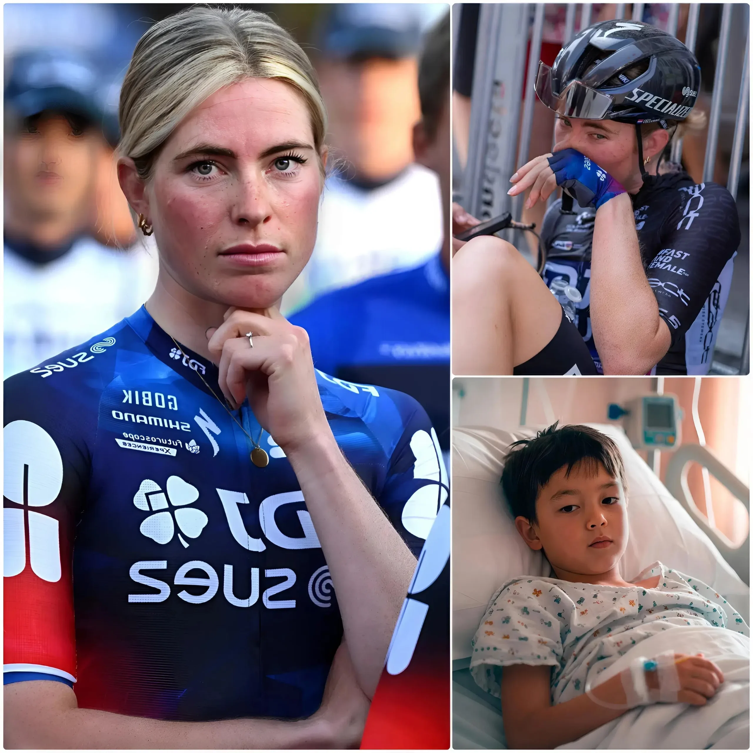 Cover Image for 🚴‍♂️😭 Een 7-jarig Jongetje, Op Het Punt Deze Wereld Te Verlaten, Had Slechts Één Laatste Wens: Zijn Idool, Demi Vollering, Nog Één Keer Zien Deelnemen Aan Een Wedstrijd… Maar Wat Demi Vollering Na Dat Telefoontje Deed, Bracht Het Hele Ziekenhuis Tot Zwijgen, Ontroerde Zijn Moeder Tot Tranen En Ontroerde Miljoenen Mensen…