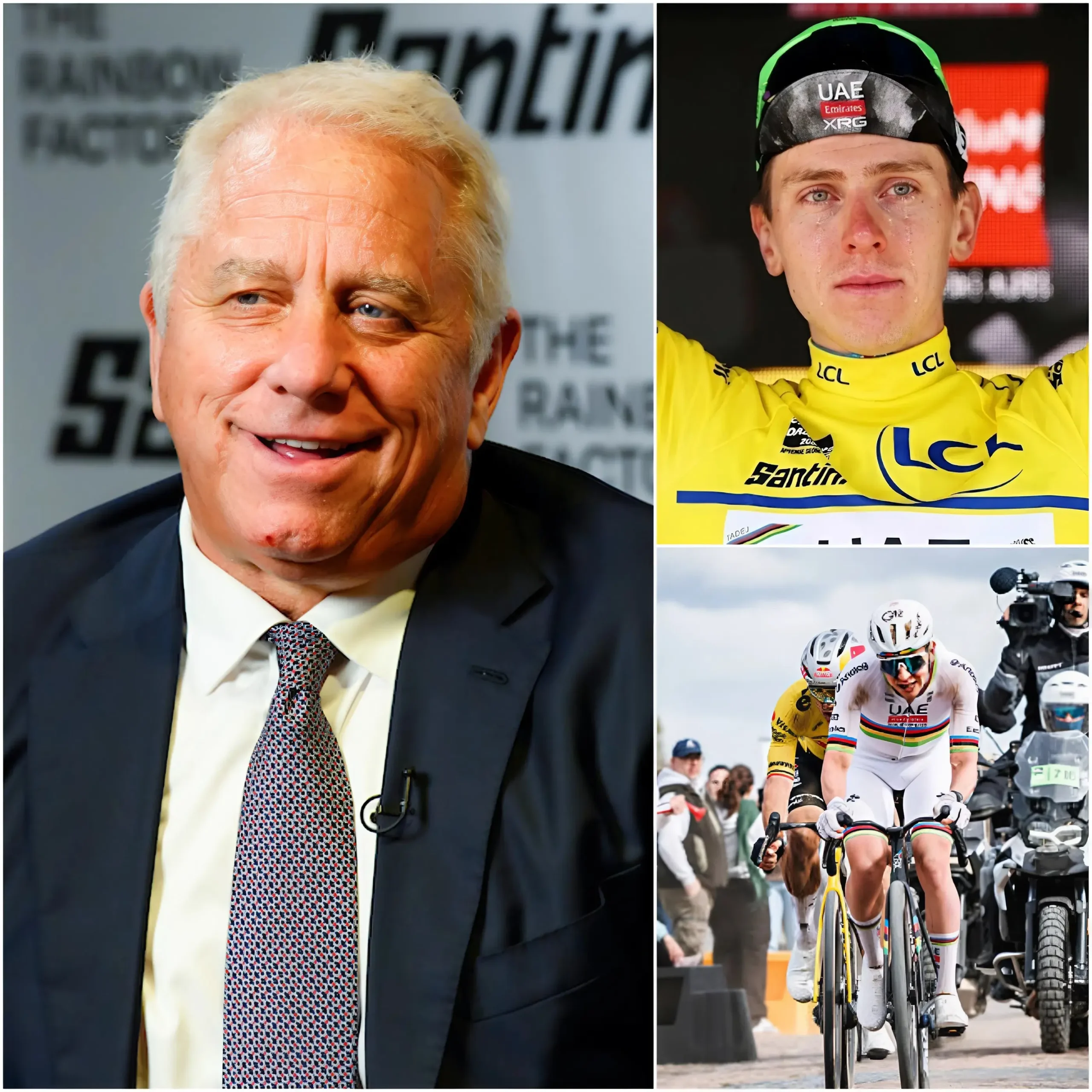 Cover Image for 🚨💥 “LUI MERITA PIÙ RISPETTO!” – LeMond difende Pogačar, lui risponde con un gesto emozionante che commuove il ciclismo intero 👇