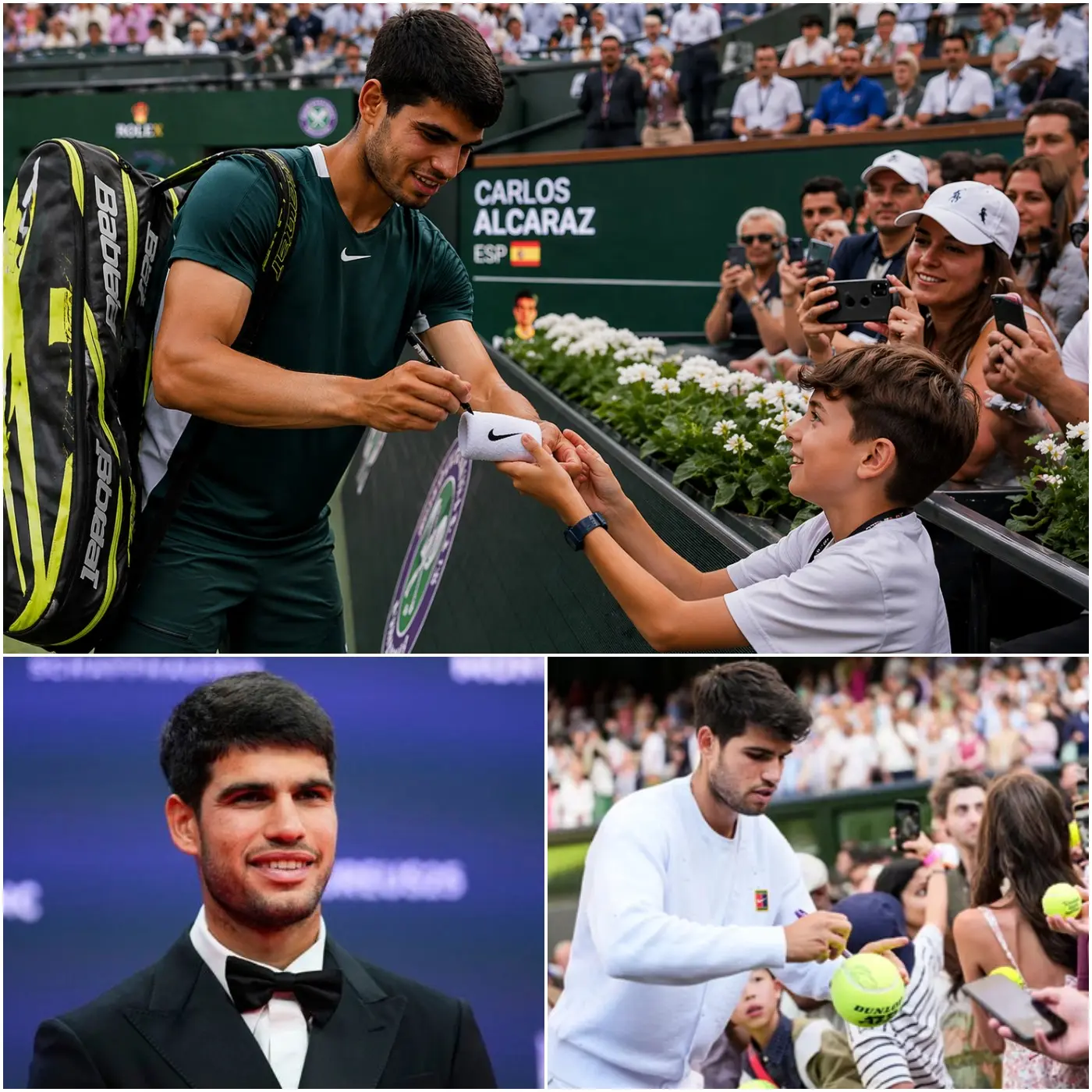 Cover Image for ❤️ No Fue Una Jugada Espectacular, Pero Carlos Alcaraz, Durante Su Tiempo De Baja Por Una Lesión De Muñeca, Creó Un Momento Que Dejó A Todos Atónitos… De Una Forma Inesperada.