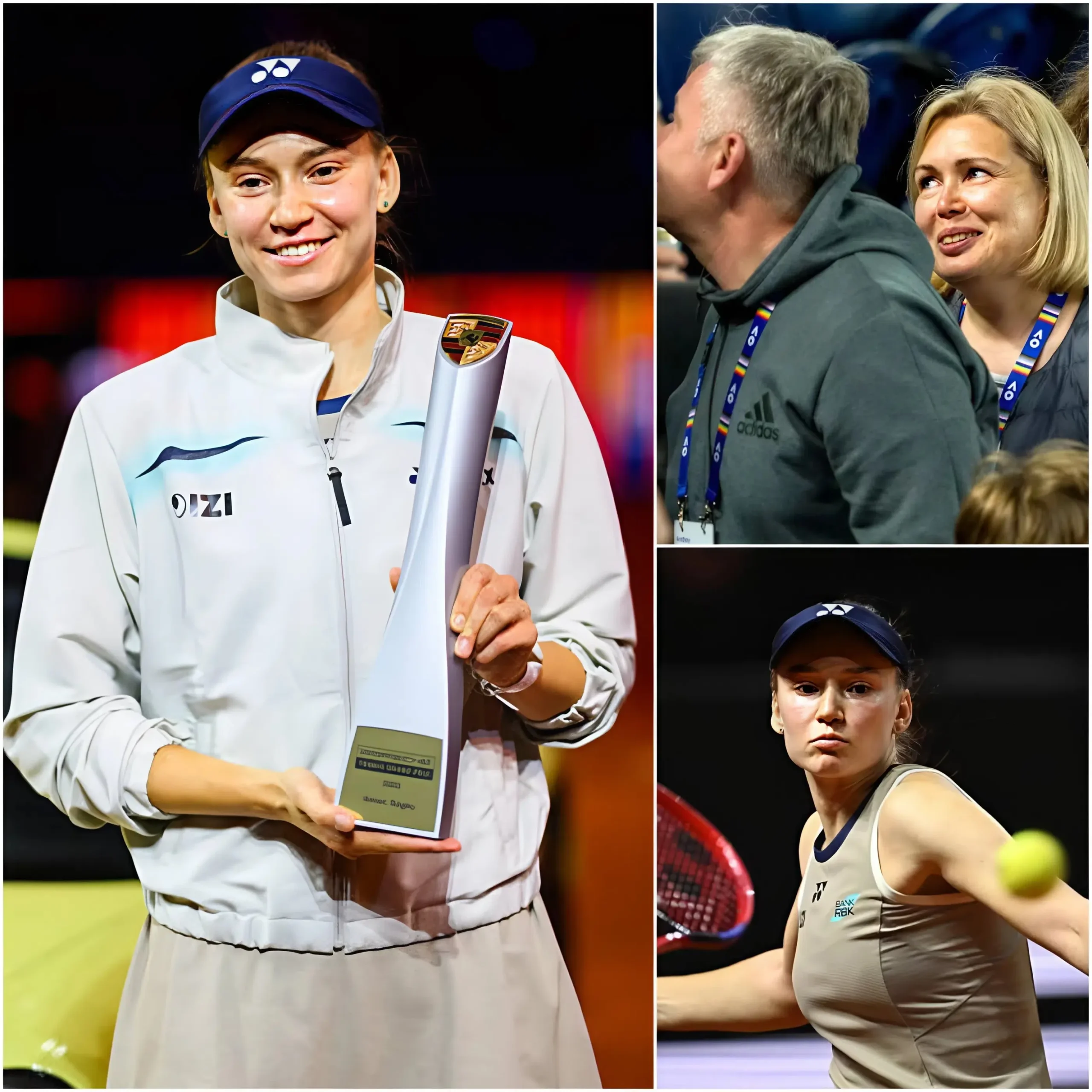 Cover Image for 🔥 **Rybakina Funds Parents’ Retirement After Stuttgart Win**