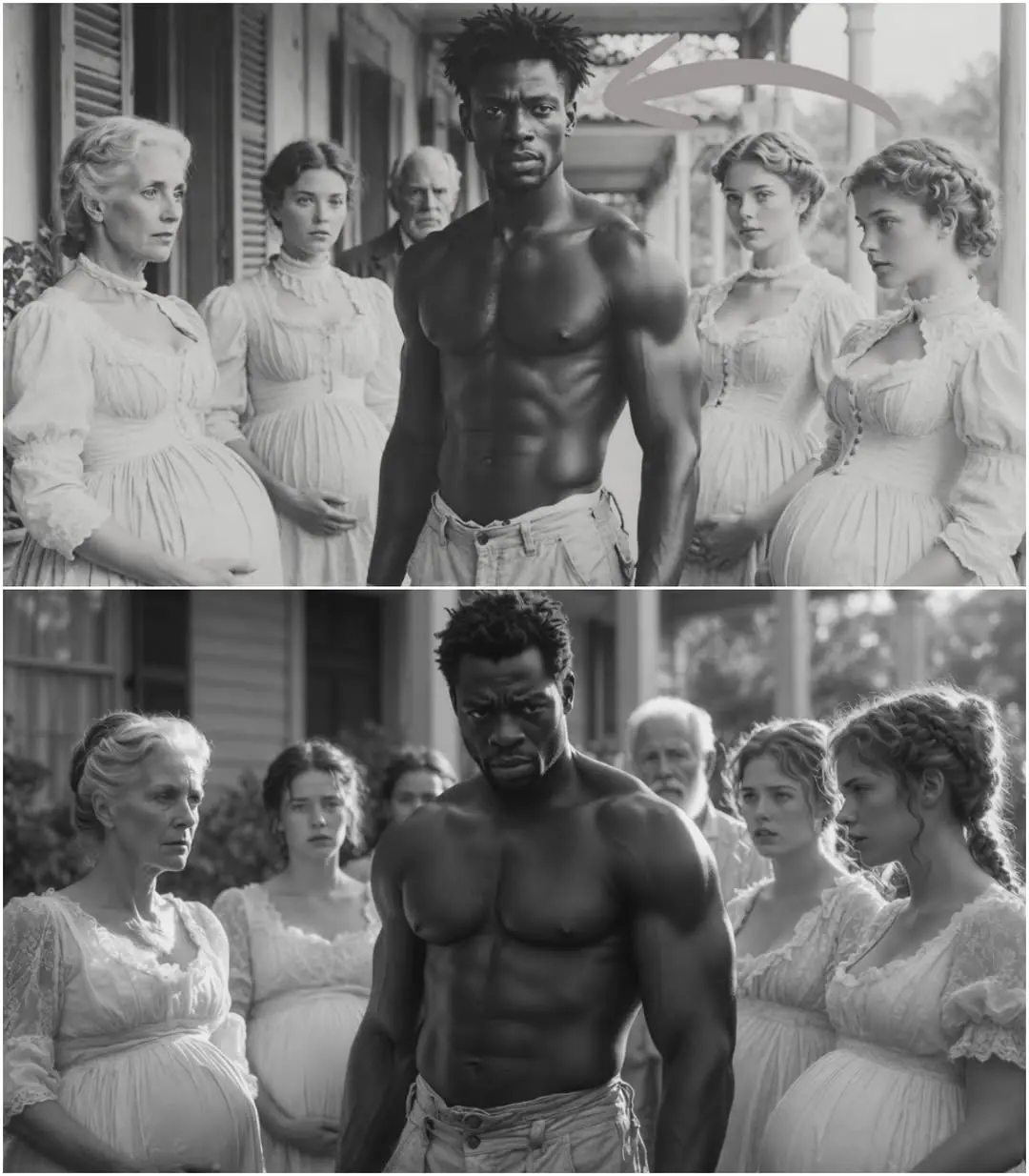 Cover Image for L’esclave qui mit enceinte la dame du manoir et ses trois héritières sous le nez du baron