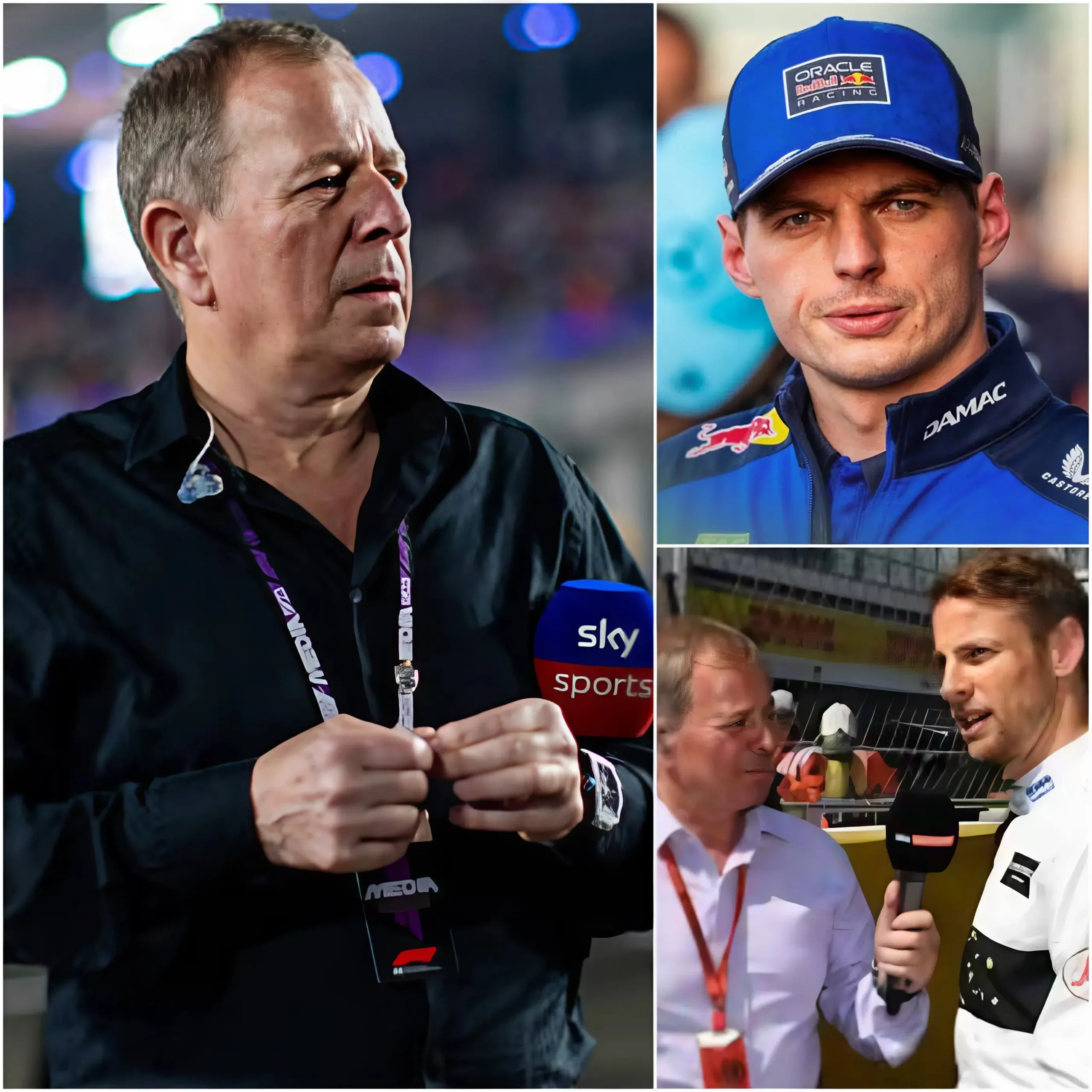 Cover Image for 🚨 ‘WITHOUT YOU, THERE WOULD BE TWICE AS MANY FANS’ — a shocking remark reportedly made by Martin Brundle 😱📺 leaves Max Verstappen visibly stunned in front of a live audience, creating a tense, emotional moment as the entire venue falls into an almost unsettling silence 😶‍🌫️🔥.
