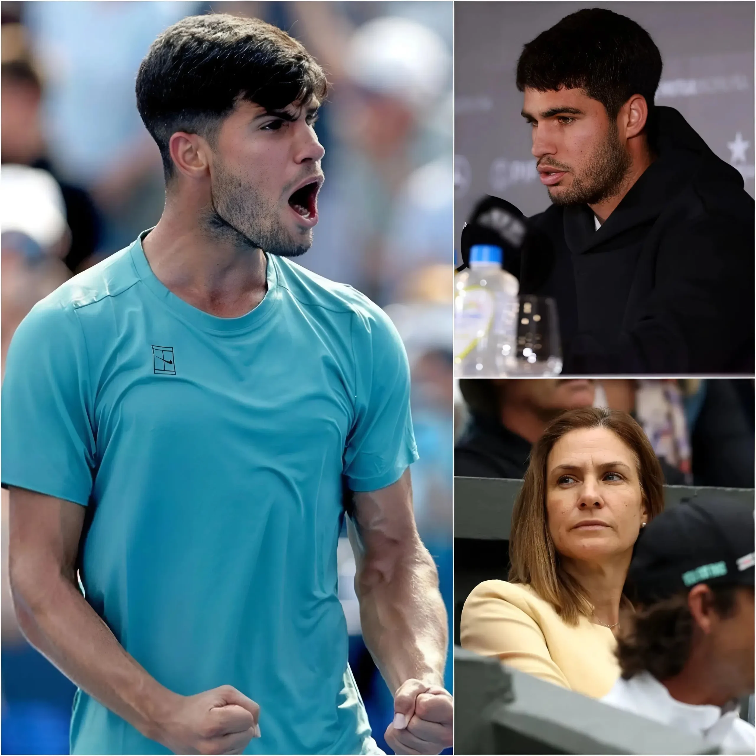 Cover Image for 💔 SAD NEWS: Ten minutes ago, representatives from the Royal Spanish Tennis Federation sent their deepest condolences and support to Carlos Alcaraz. His mother is currently…👇👇