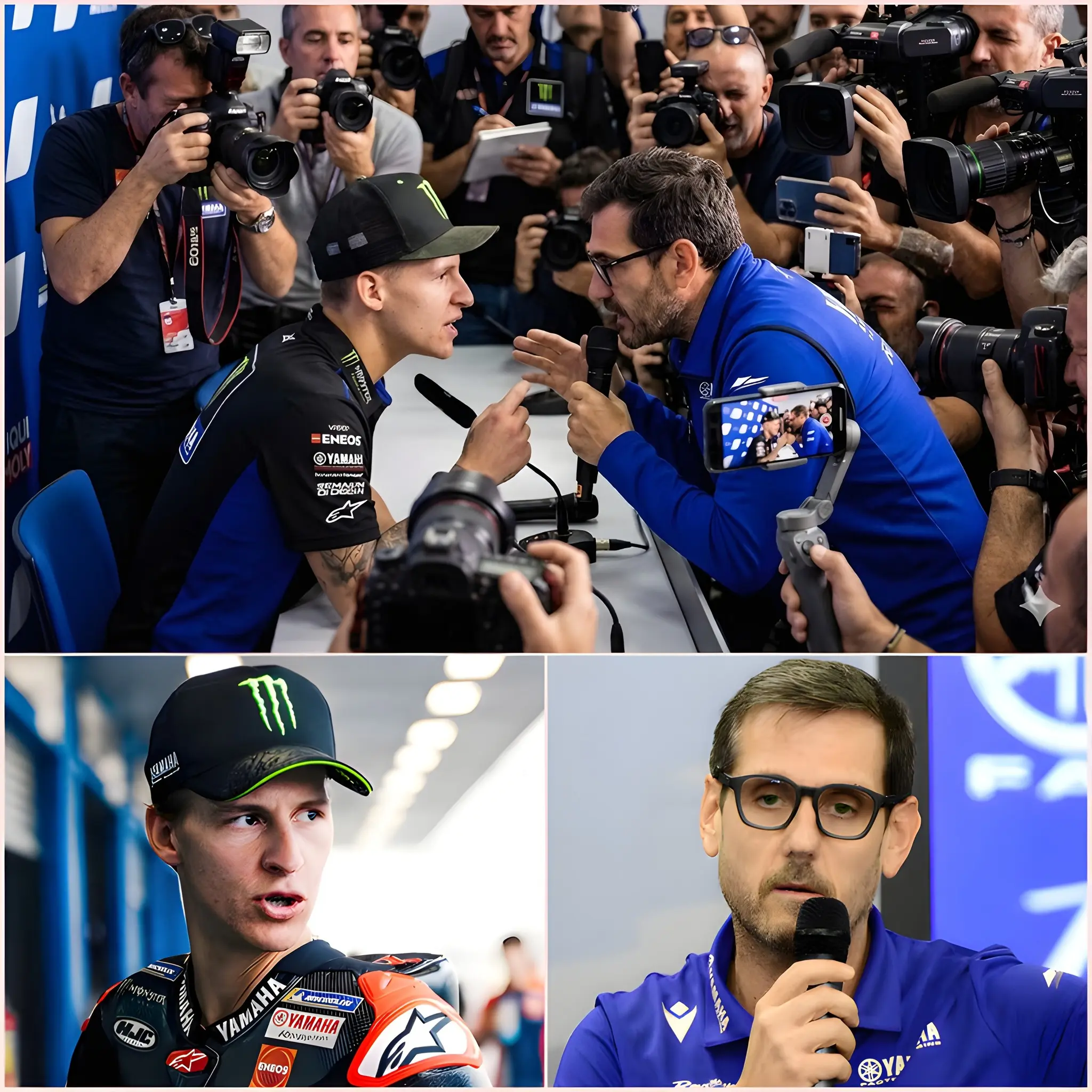 Cover Image for 🔥INFO CHOC EN DIRECT DU MOGP : Crise interne chez Yamaha ! Fabio Quartararo a stupéfié le monde de la course automobile en critiquant ouvertement le propriétaire de l’équipe,