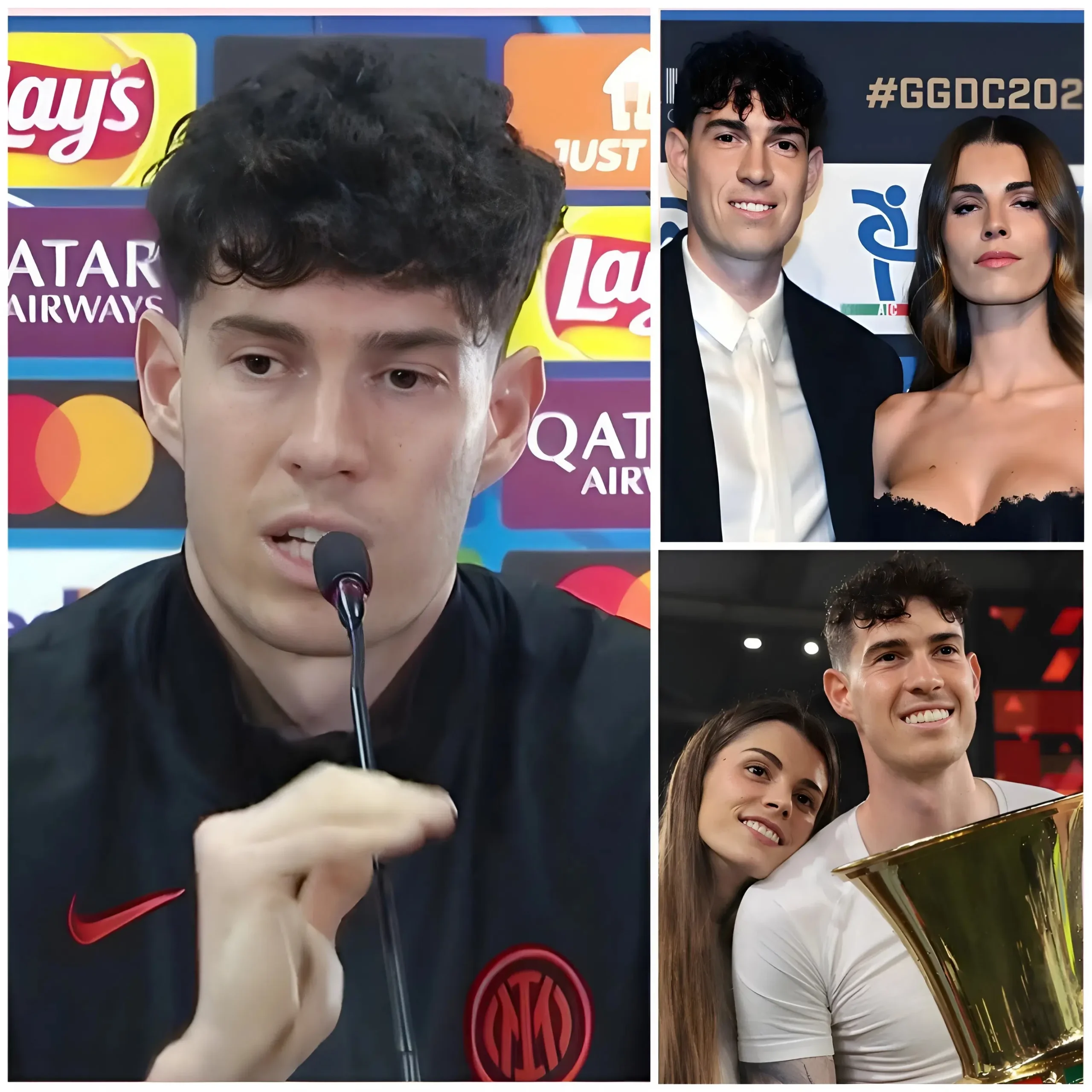 Cover Image for 🚨UFFICIALE: Un annuncio improvviso ha scosso tifosi e media: la separazione tra Bastoni e sua moglie è diventata ufficiale, arrivando nel pieno di voci insistenti che stanno facendo rumore a Milano. Il difensore nerazzurro ha rotto il silenzio pochi minuti dopo…👇👇