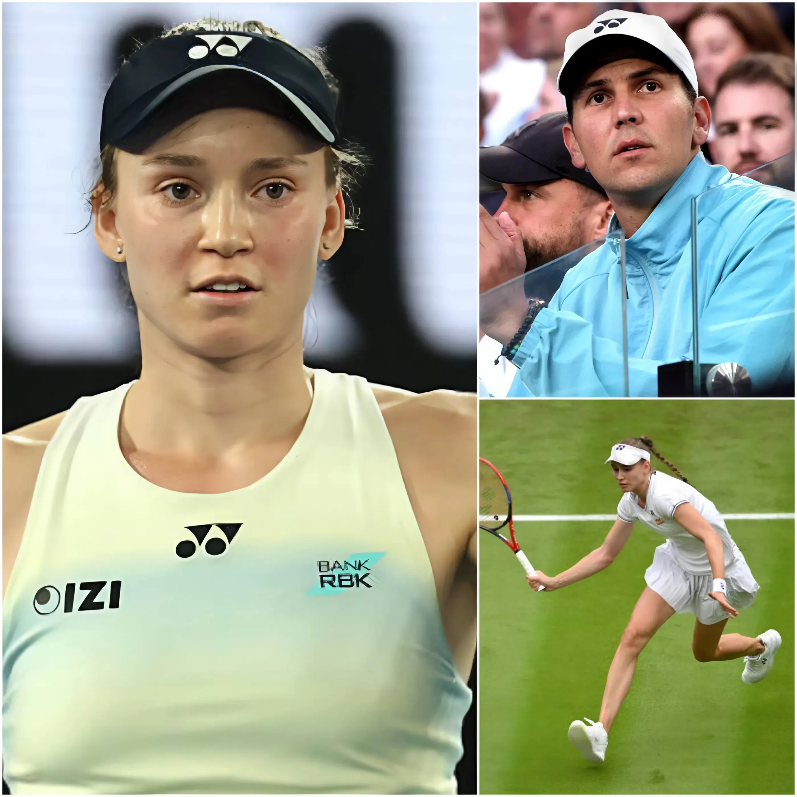 Cover Image for 🚨💥 SHOCKING: Rybakina Reinstates Stefano Vukov Amid Abuse Allegations