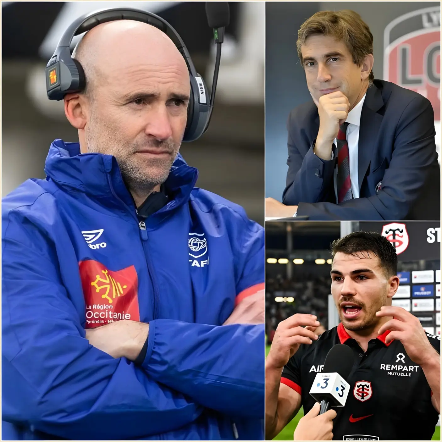 Cover Image for 🚨 « POUR MOI, TOULOUSE N’EST RIEN D’AUTRE QU’UNE ÉQUIPE DE TRICHEURS — LES HOUSTON ASTROS DU TOP 14 ! » La sortie fracassante de Xavier Sadourny a marqué la conférence de presse d’après-match, où l’entraîneur de Castres a directement mis en cause le corps arbitral ainsi que le TMO, qu’il estime avoir été orientés en faveur de Toulouse.