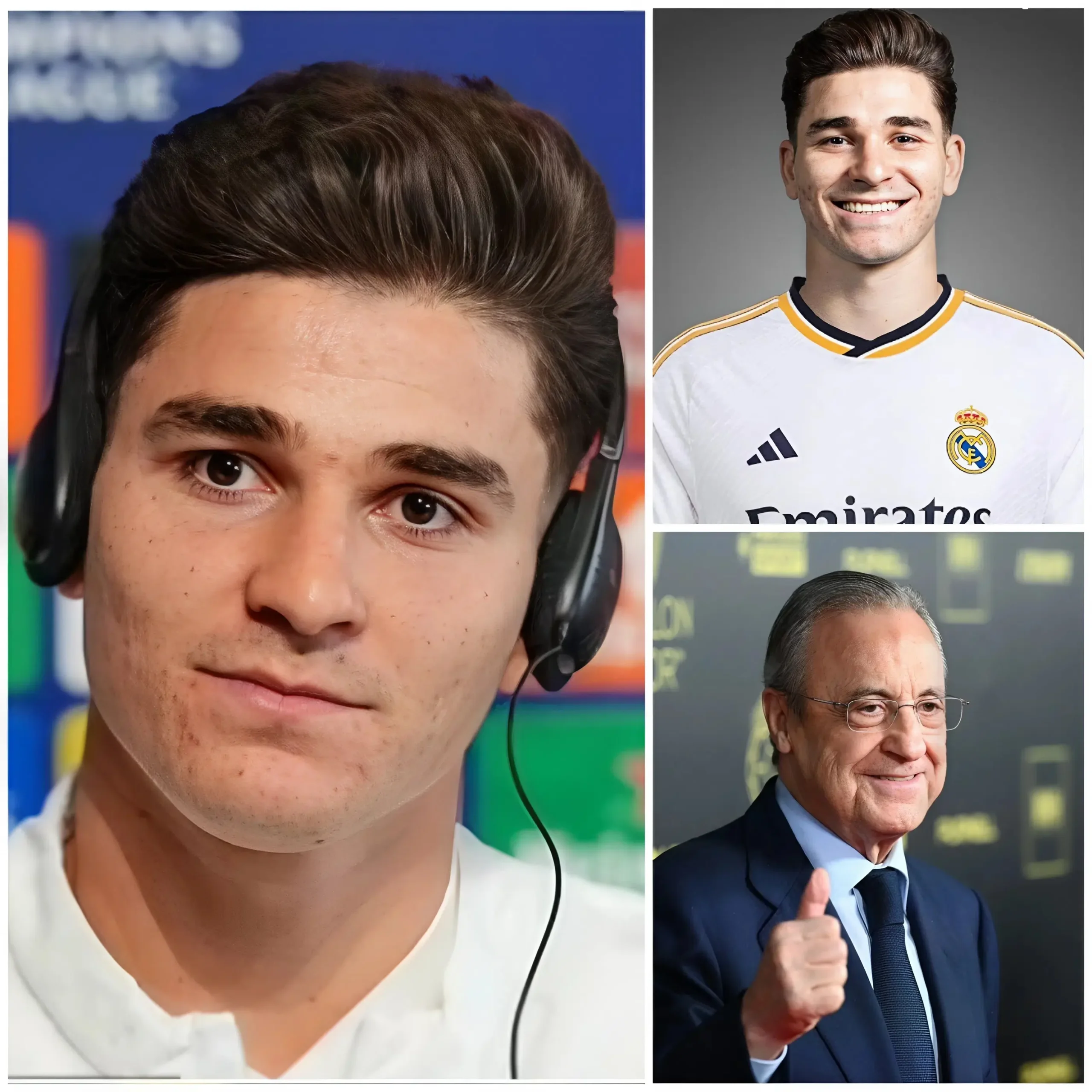 Cover Image for ¡BOMBAZO!🔴 Julian Álvarez confirma por su propia voz que el Real Madrid será su siguiente destino una vez finalice su contrato, pero lo que realmente sorprende es la millonaria cifra que el club merengue deberá pagar para hacerse con sus servicios y el sueldo que lo colocaría como el tercer mejor pagado en la historia de la institución.