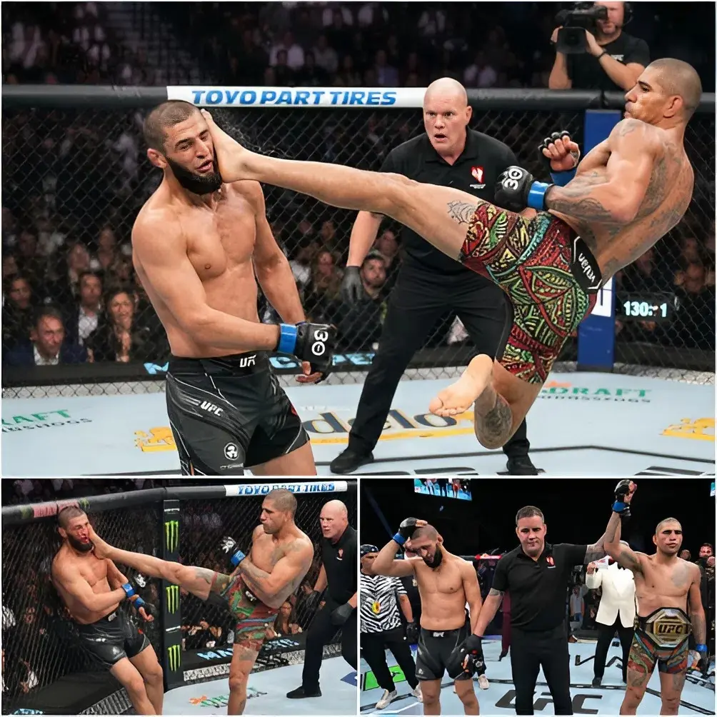 Cover Image for 🚨“¡No eras un luchador, solo un saco de boxeo!” — Alex Pereira aniquila a Khamzat Chimaev con un brutal KO en el primer asalto en 5 minutos