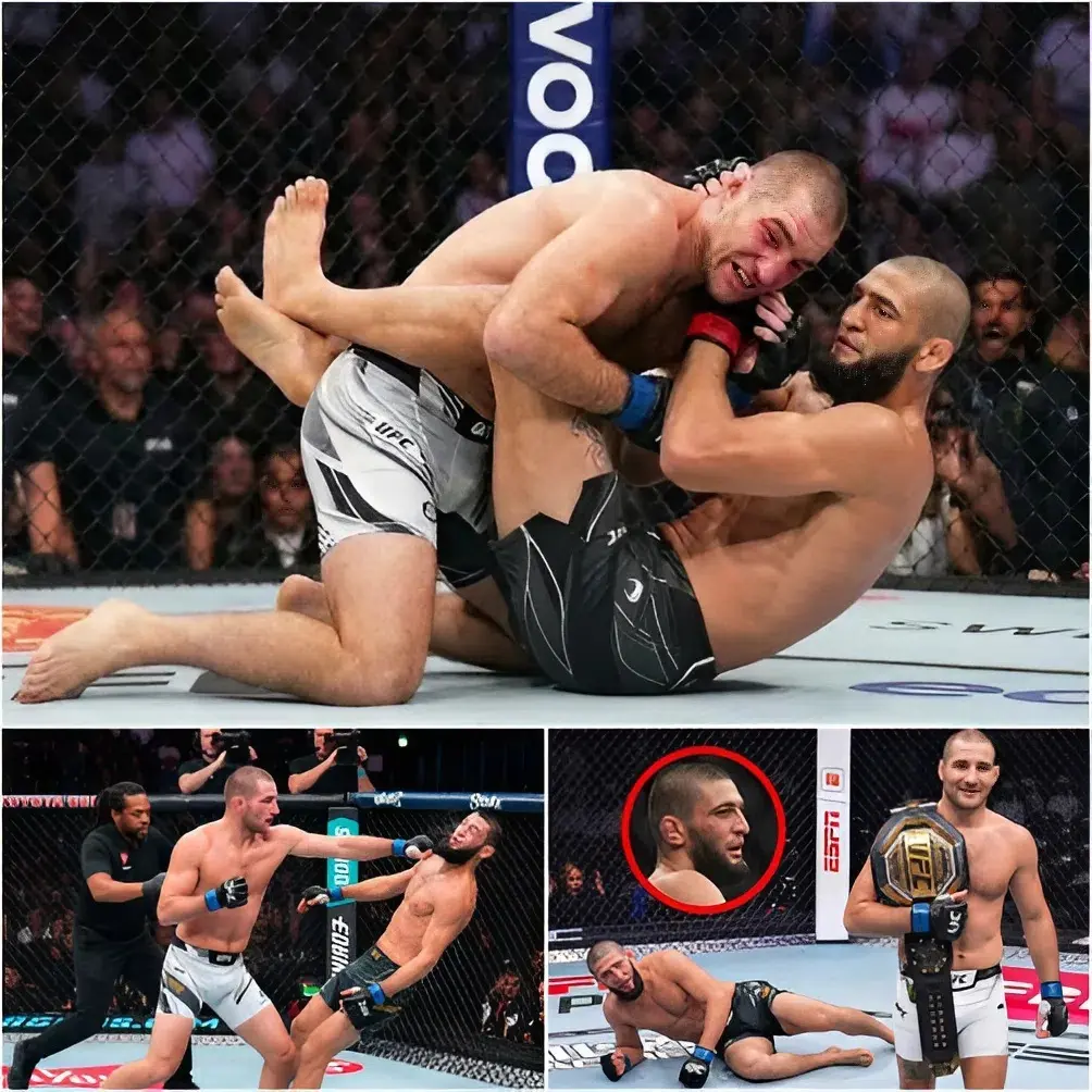 Cover Image for 🚨“¡Esto fue un entrenamiento de tiro!” — Sean Strickland destroza a Khamzat Chimaev en 5 minutos de dominio absoluto