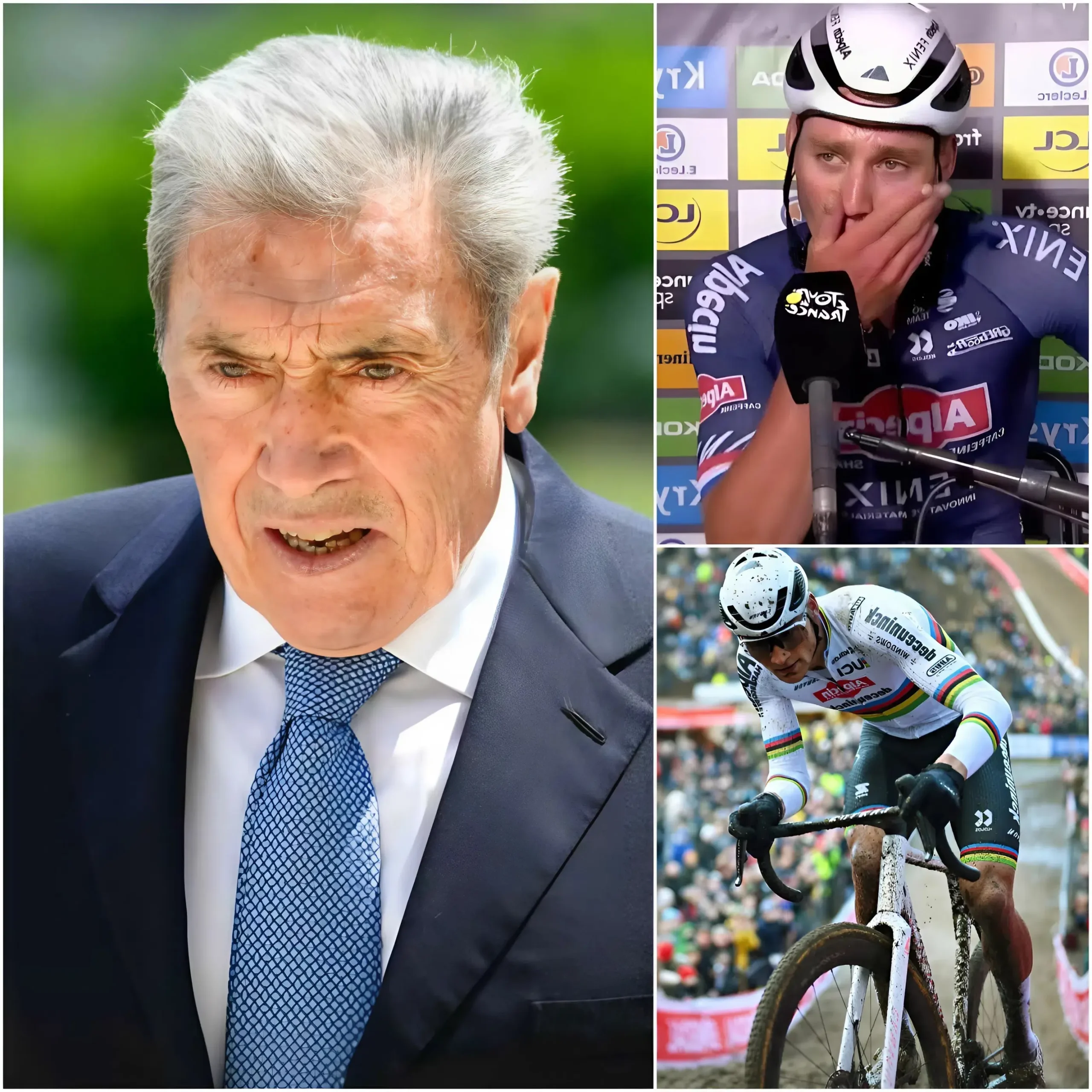 Cover Image for 🚨 Eddy Merckx difende Van der Poel: “È una macchia per il ciclismo”