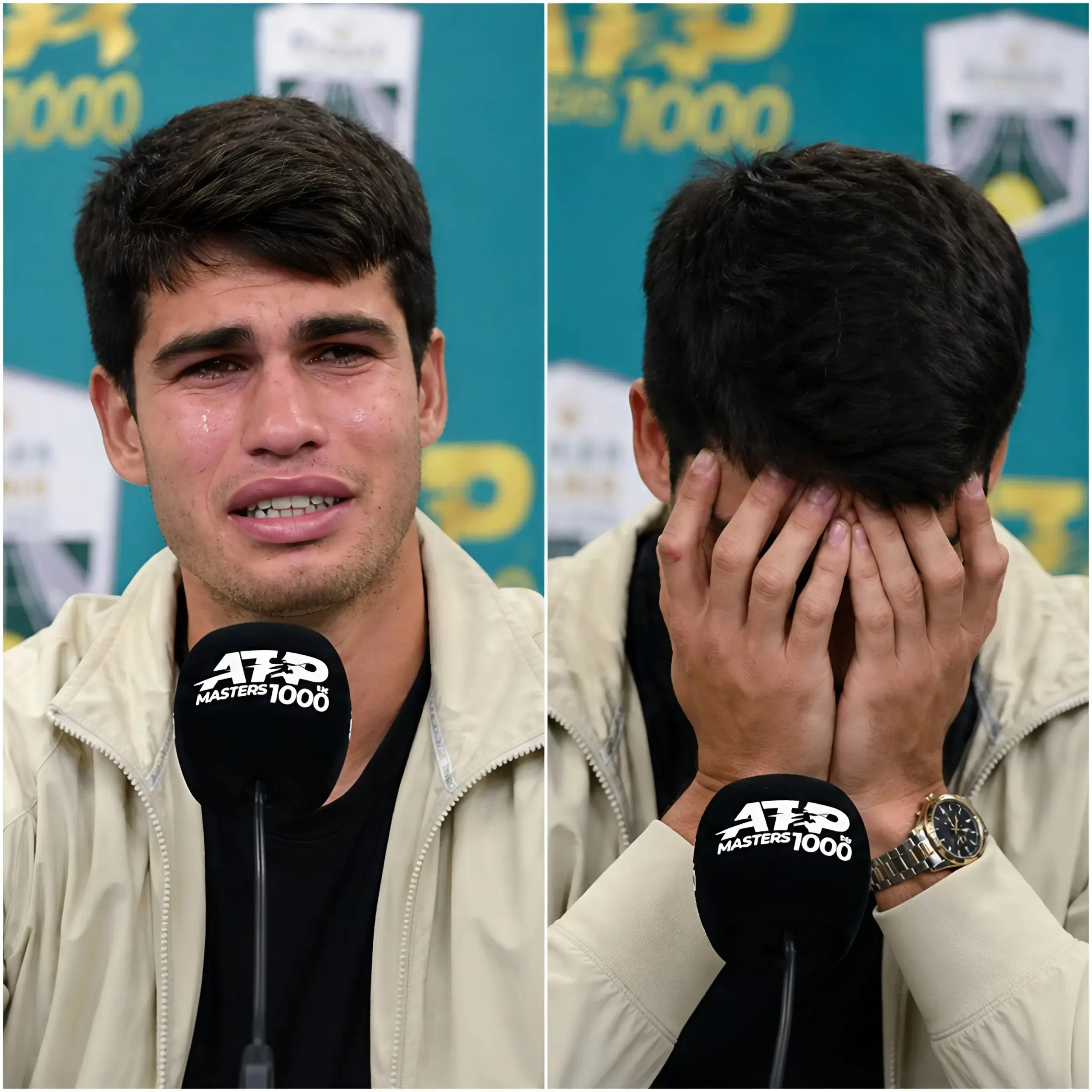 Cover Image for 🚨 “YA NO PUEDO OCULTARLO…” — En un momento que dejó sin palabras al mundo del tenis, Carlos Alcaraz contuvo las lágrimas al confirmar su retirada de Roland Garros 2026, una decisión que él mismo admitió que fue la más difícil de su carrera. Pero lo que realmente desconcertó a los aficionados… no fue solo la retirada.