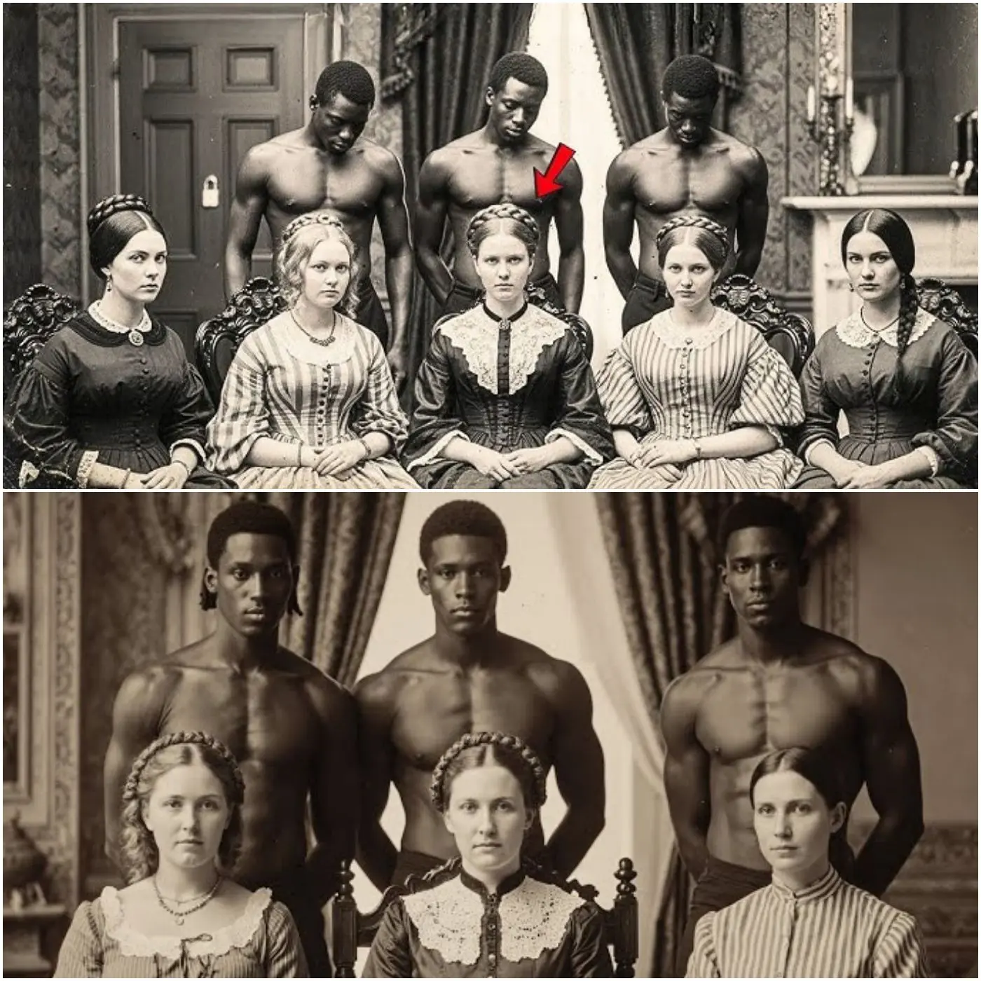 Cover Image for En 1849, Dans La Riche Ville De Richmond, Huit Épouses De La Haute Société Formèrent La Société Secrète Des Sœurs Maléfiques De Church Hill, La Transformant En Un Réseau Exploitant Des Esclaves Mâles Sous Couvert De Compassion