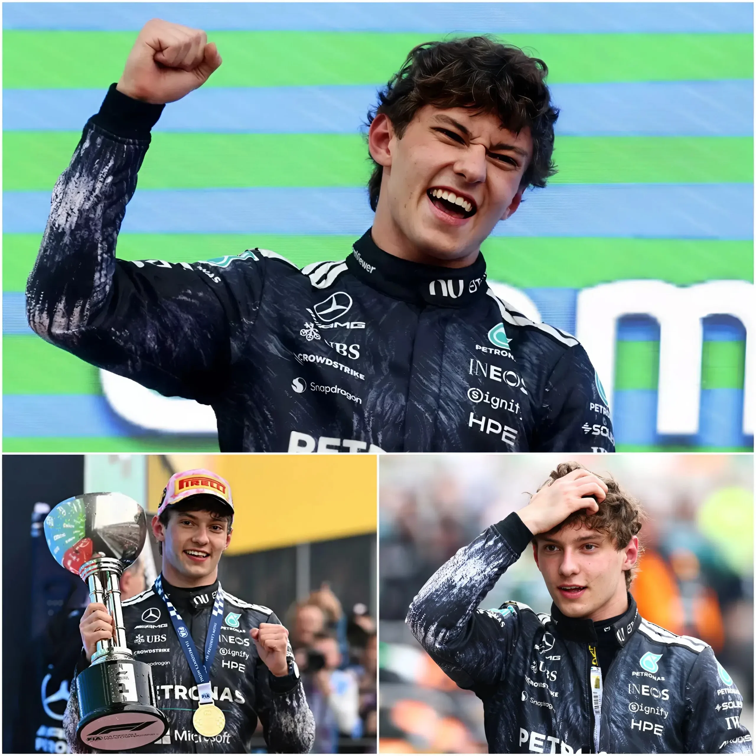 Cover Image for 🚨 **F1 SHOCKWAVE: Mercedes rookie Andrea Kimi Antonelli stuns the world with a sensational victory at Suzuka (Japan), catapulting himself to the top of the 2026 World Championship standings and sending the entire paddock into chaos as questions arise over whether a new era in Formula 1 has just begun** 🔥🏁