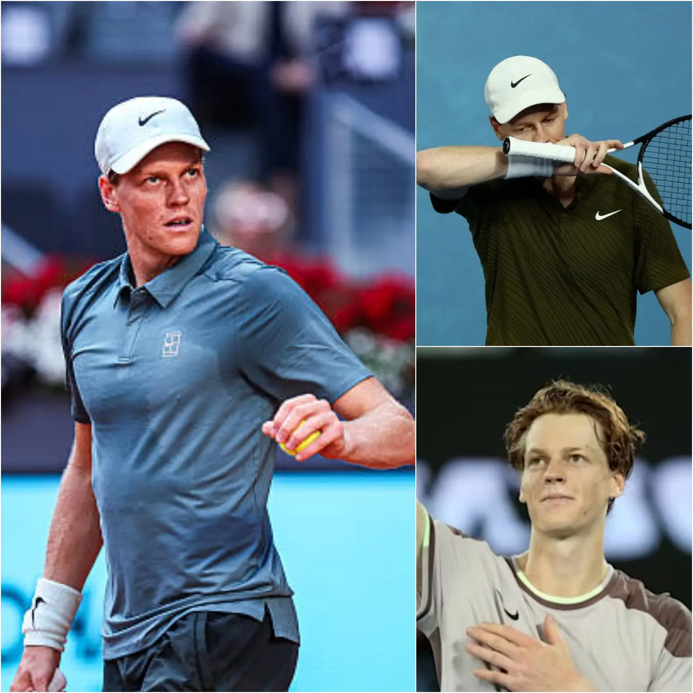 Cover Image for 🔥 SINNER’S OPENING DAY IN MADRID SHAKES! 😱 The world number one was unexpectedly put in a very difficult position by Benjamin Bonzi after a nail-biting first set, causing fans to worry about a major upset. But the ATP king’s composure prevailed at the right moment, and after the match, Sinner admitted something unexpected that sparked intense discussion and shocked everyone present. 🔥