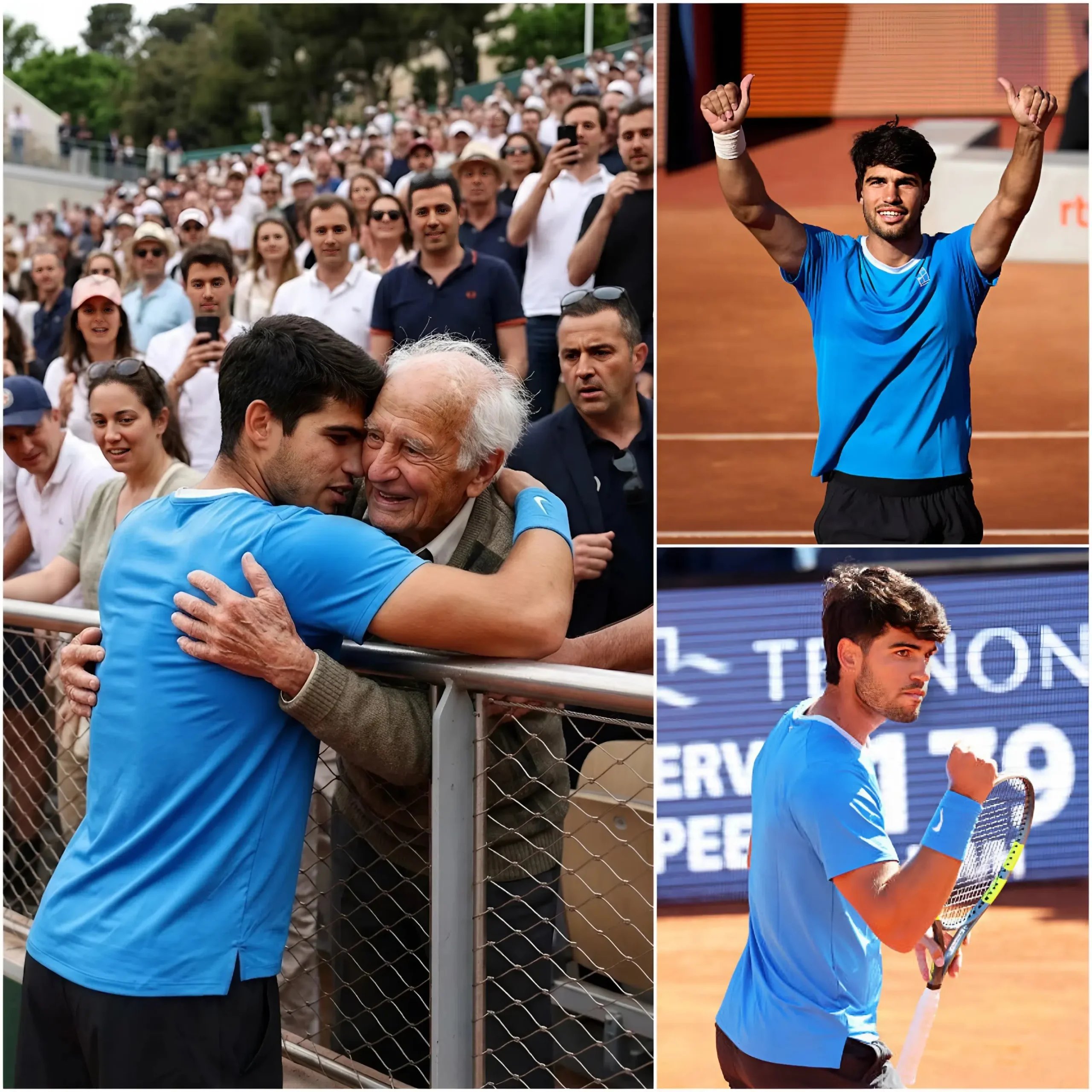 Cover Image for Alcaraz emociona en Murcia: abrazo y gesto misterioso a un aficionado
