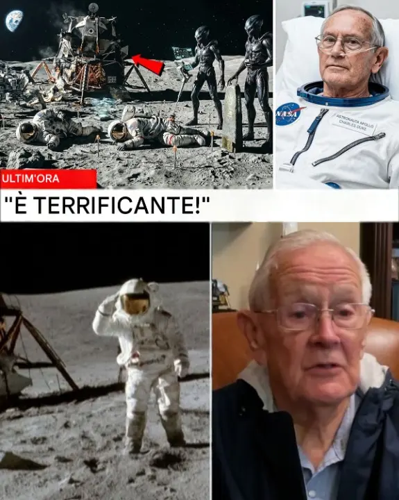 Cover Image for 😱L’ASTRONAUTA DELL’APOLLO CHARLES DUKE RIVELA FINALMENTE CIÒ CHE LA NASA NON HA MAI VOLUTO CHE SAPESTE