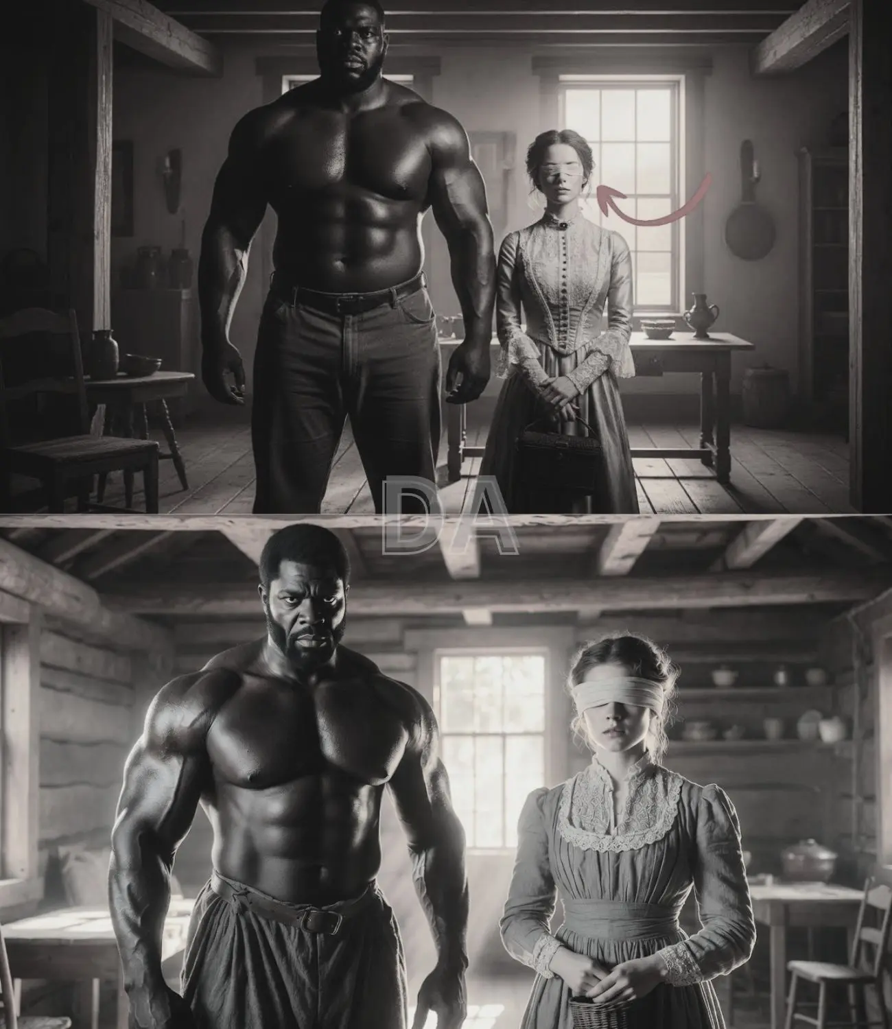 Cover Image for Il Barone consegnò la figlia CIECA allo schiavo gigante… Nessuno immaginava cosa avrebbe fatto…