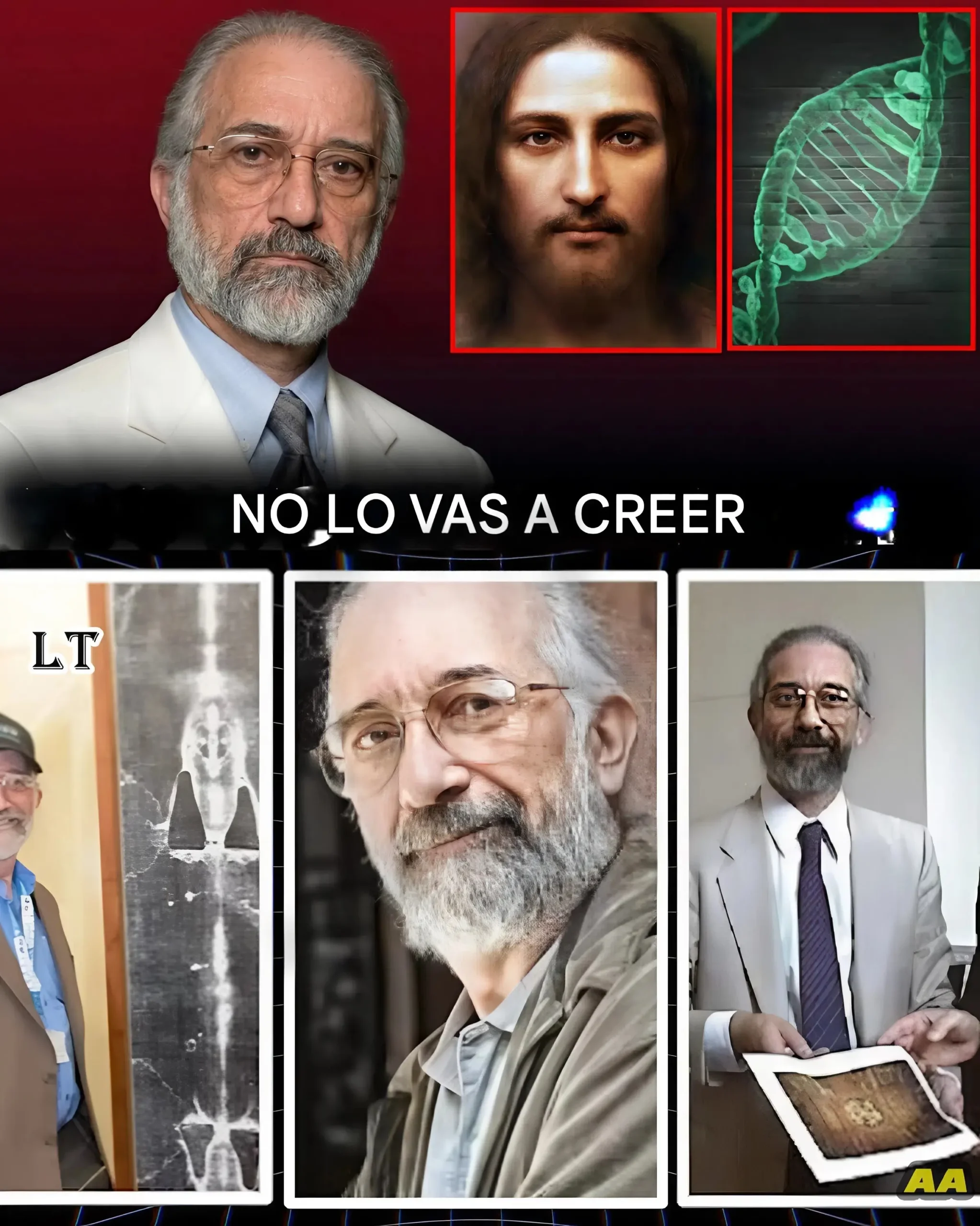 Cover Image for 🔥 Barrie Schwortz ROMPE EL SILENCIO: “LOS NUEVOS RESULTADOS DE ADN DEL Sábana Santa de Turín SON IMPOSIBLES” 😱