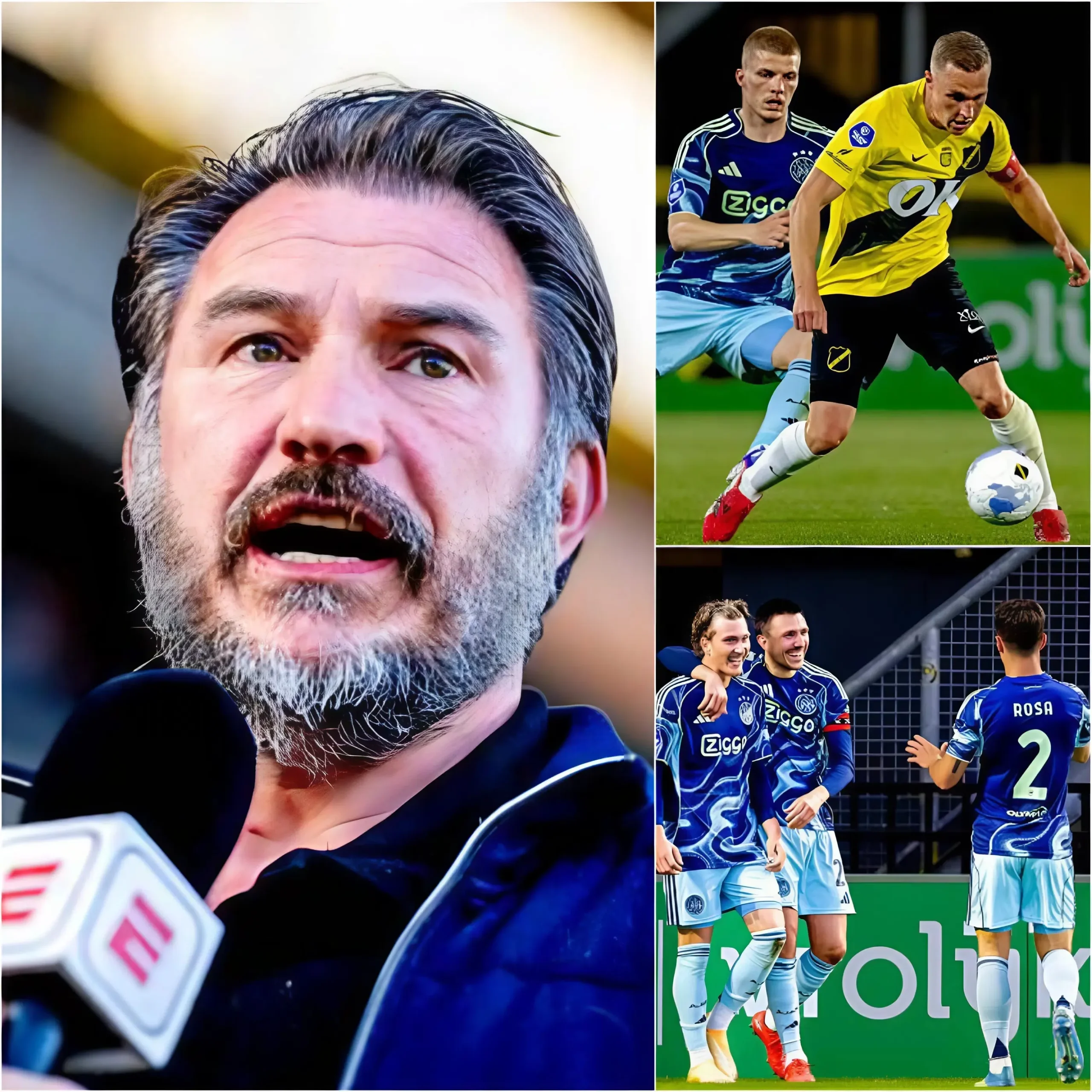 Cover Image for “SINDAT IK COACH BEN, HEB IK NOG NOOIT EEN SPELER GEZIEN DIE ZO TALENTVOL IS ALS HIJ.” — De emotionele uitspraak van Carl Hoefkens na de nederlaag van NAC Breda tegen AFC Ajax zorgde voor veel ophef.