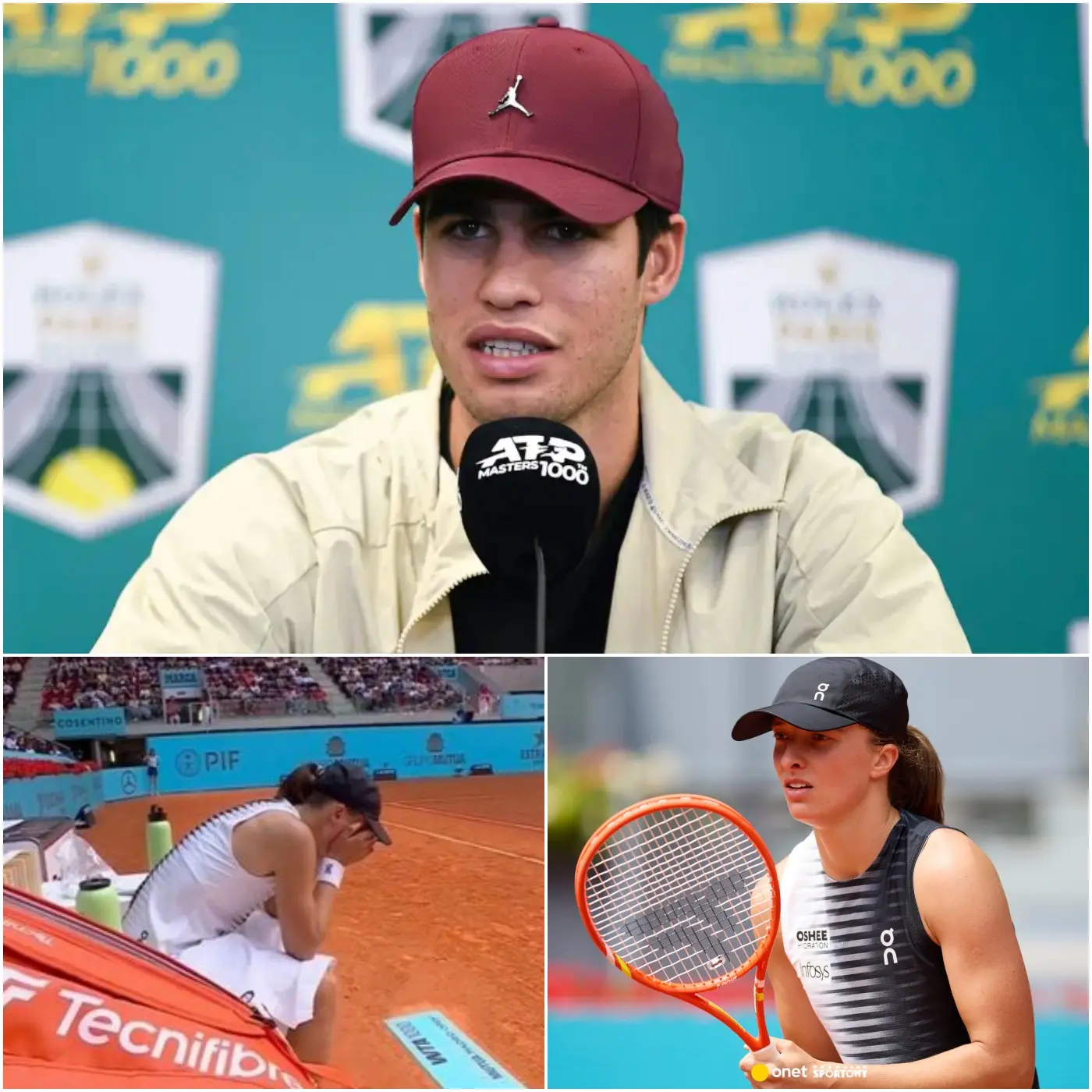 Cover Image for «No Se Merece Esto…» — Carlos Alcaraz Salió Inesperadamente En Defensa De Iga Świątek En Medio De Las Feroces Críticas En El Mutua Madrid Open, Y Lo Que Sucedió Después Dejó Atónito Al Mundo Del Tenis…