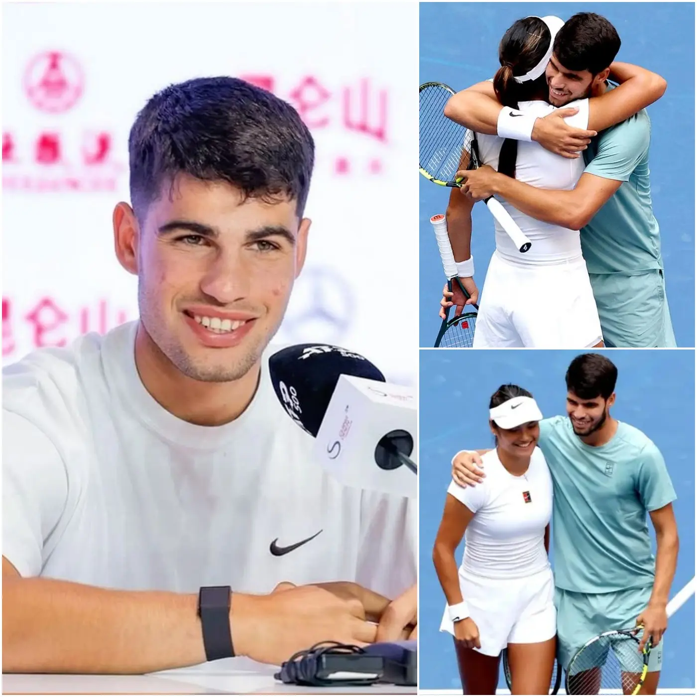 Cover Image for ❤️ “Hemos esperado el momento perfecto… ¡y ahora ha llegado!” – Carlos Alcaraz y Emma Raducanu acaban de anunciar oficialmente una noticia “impactante” que ha dejado atónito al mundo del tenis.