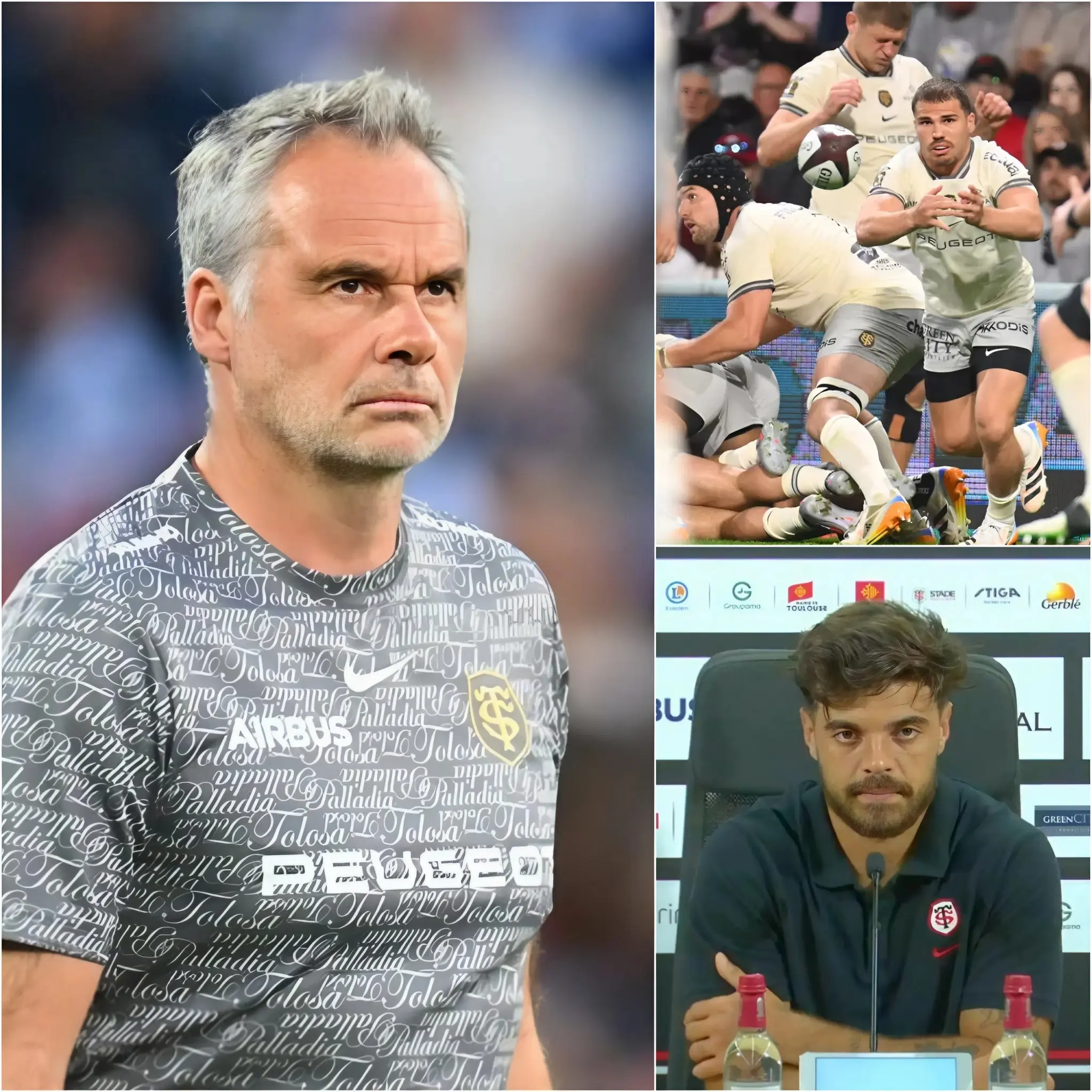 Cover Image for 🔥 “JE NE TOLÉRERA PLUS CELA, TOUTE PERSONNE QUI N’EST PAS ASSEZ COURAGEUSE PEUT PARTIR !” – L’entraîneur Ugo Mola a laissé éclater une colère sans précédent immédiatement après la défaite humiliante 24-27 face à l’ASM Clermont Auvergne