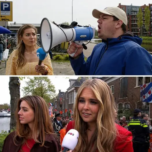 Cover Image for 🚨🔥SCHOK OP KONINGSDAG: Gekke man stormt naar voren en valt Prinses Amalia lastig, zijn uitspraak zorgt voor landelijke ontploffing!