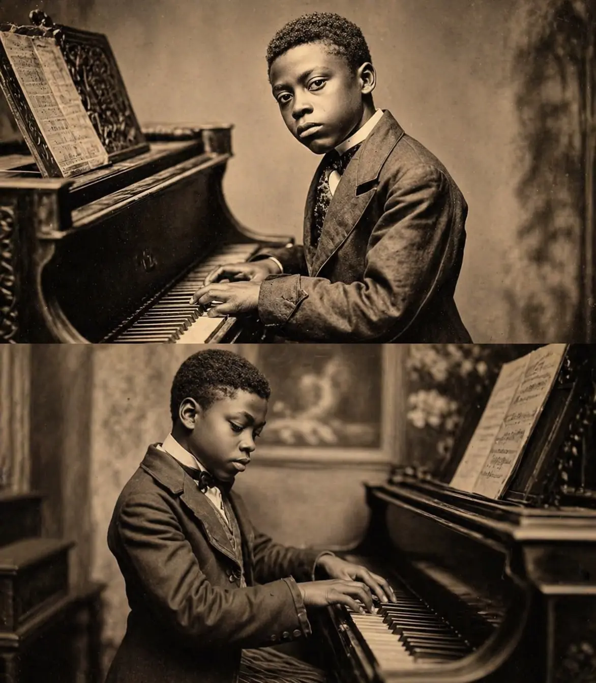 Cover Image for (1859, Thomas Wiggins) Le Petit Nègre Qui Joue Du Piano Comme Mozart — Mais N’a Jamais Dit Un Mot Unique.