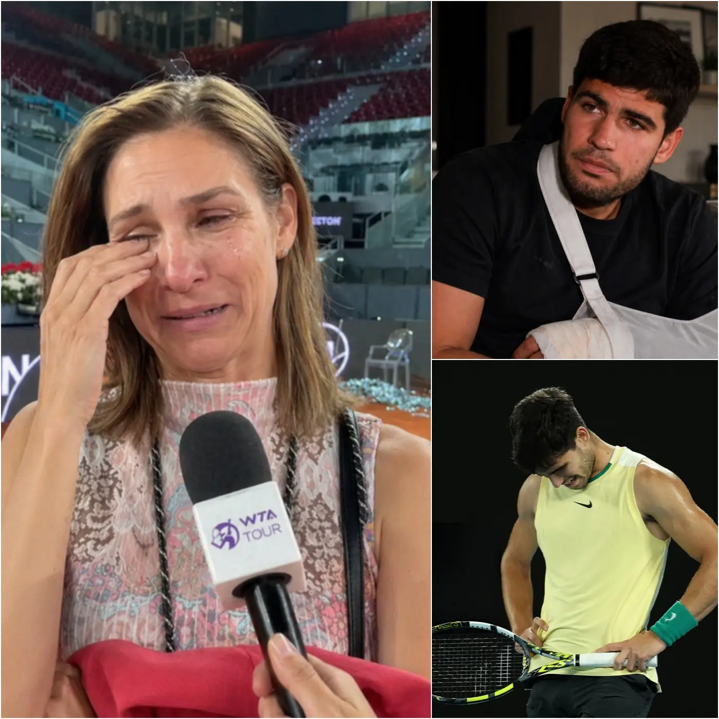 Cover Image for 😢 “His problem is getting more serious…” — Carlos Alcaraz’s mother finally broke her silence after days of the Spanish number one tennis player’s sudden disappearance from tennis activities, causing immense worry among fans worldwide.