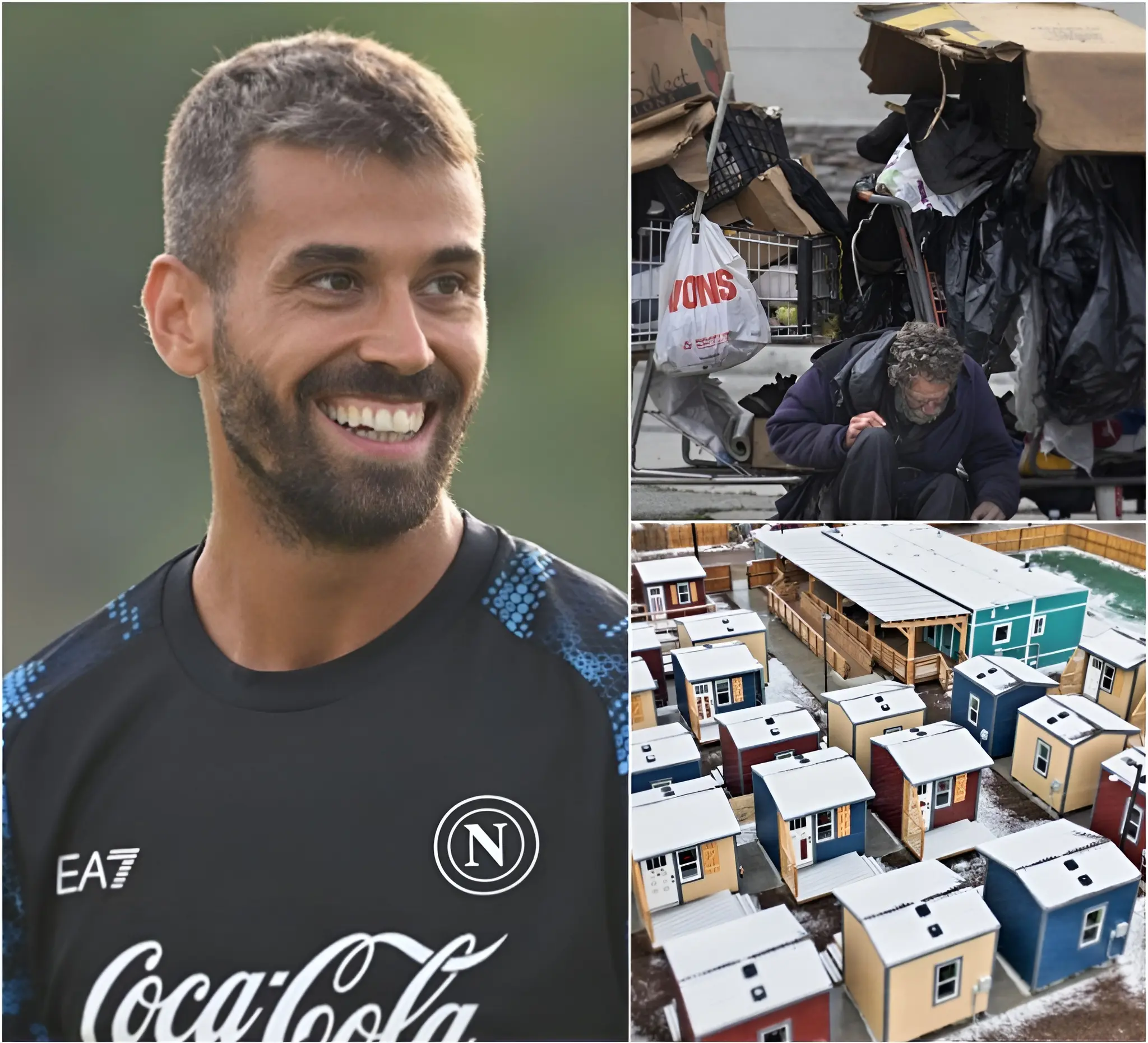 Cover Image for ❤️ Leonardo Spinazzola ha donato 70 milioni di dollari, provenienti dai suoi premi e dai contratti di sponsorizzazione, a un progetto di sostegno per le persone senza fissa dimora in Italia.