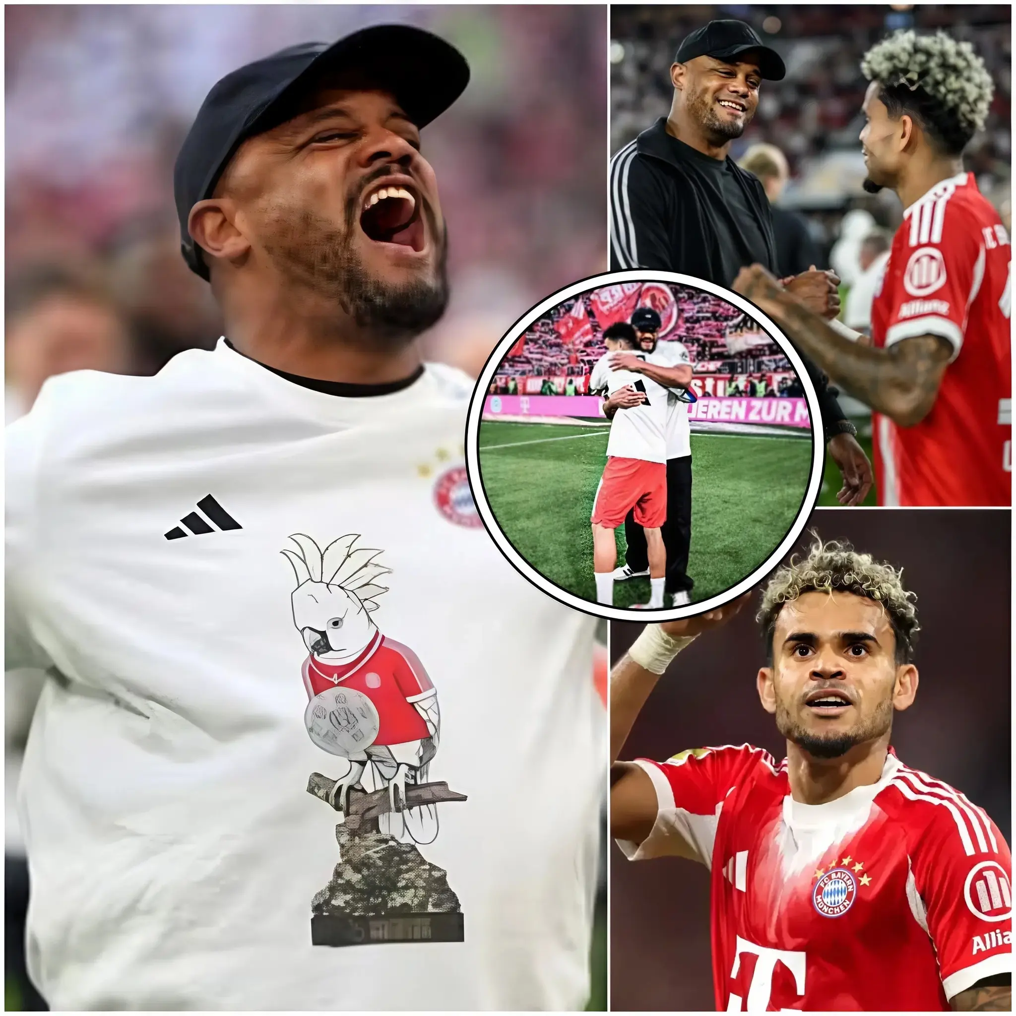 Cover Image for Während der Meisterfeier des FC Bayern München kam es zu einem besonderen Moment!