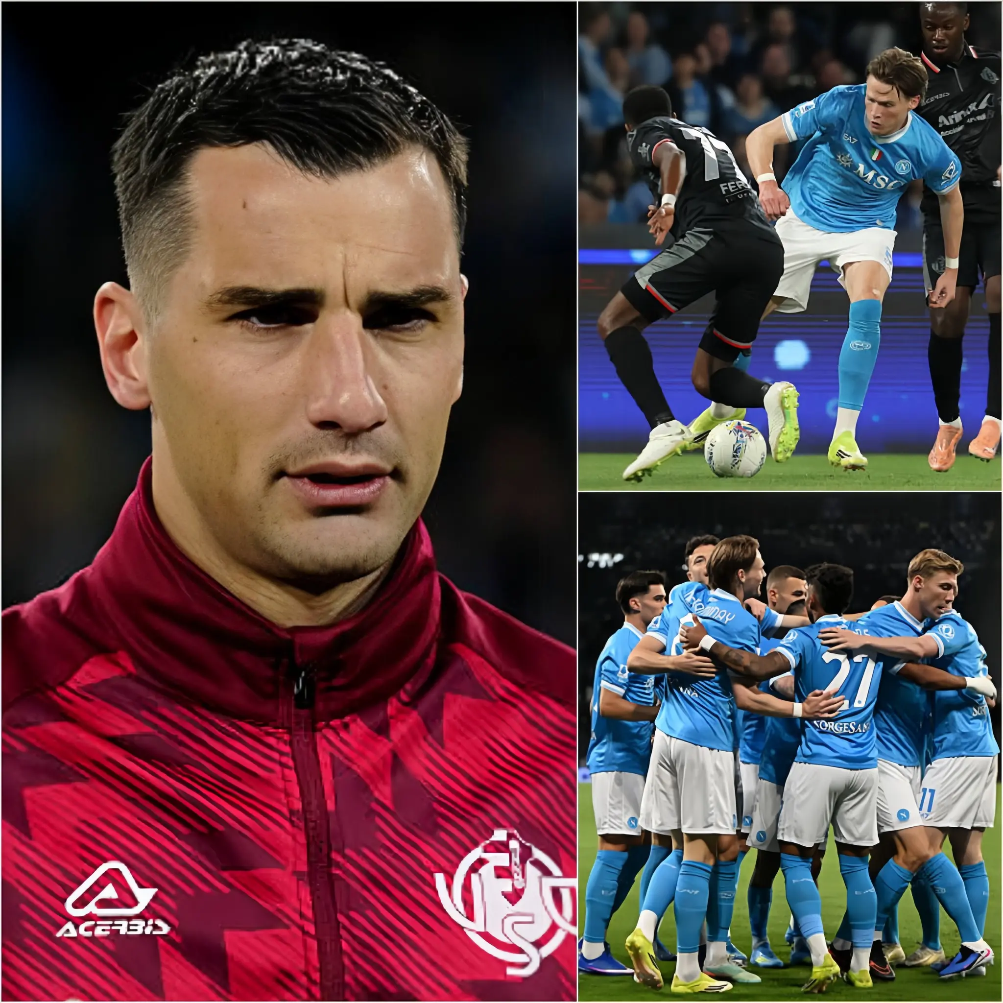 Cover Image for “NON ABBIAMO PERDUTO CONTRO IL NAPOLI, ABBIAMO PERDUTO PER LA SUA PRESTAZIONE ASSOLUTAMENTE STRAORDINARIA…” — la stella della Cremonese, Federico Bonazzoli, ha scosso il pubblico elogiando apertamente una stella del Napoli dopo la recente sconfitta della sua squadra.