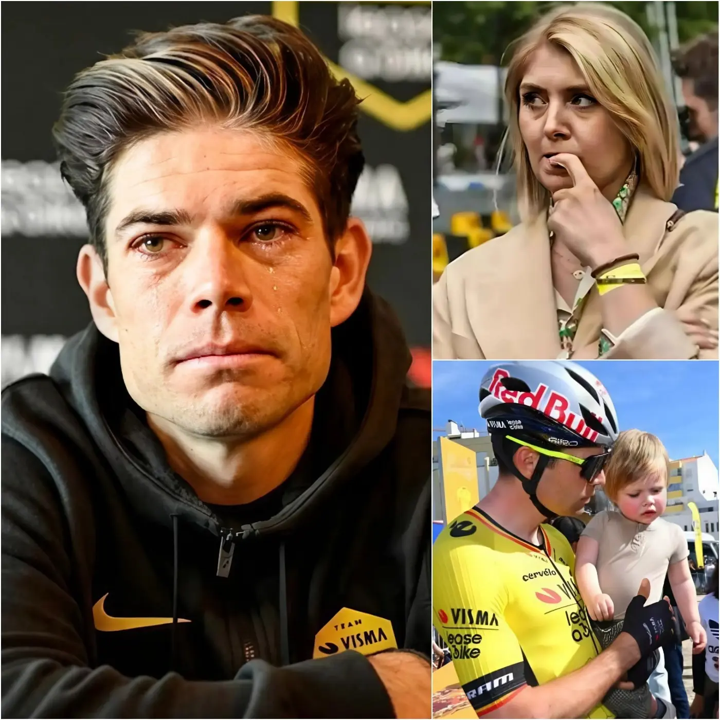 Cover Image for 💔 TRANEN OP DE FIETS: Wout van Aert breekt in tranen uit tijdens emotionele bekentenis — ‘Ik wil het niet langer geheim houden, vergeef me alsjeblieft.’ Na jaren van stilte onthulde de gepassioneerde Nederlandse wielrenner eindelijk zijn huidige situatie