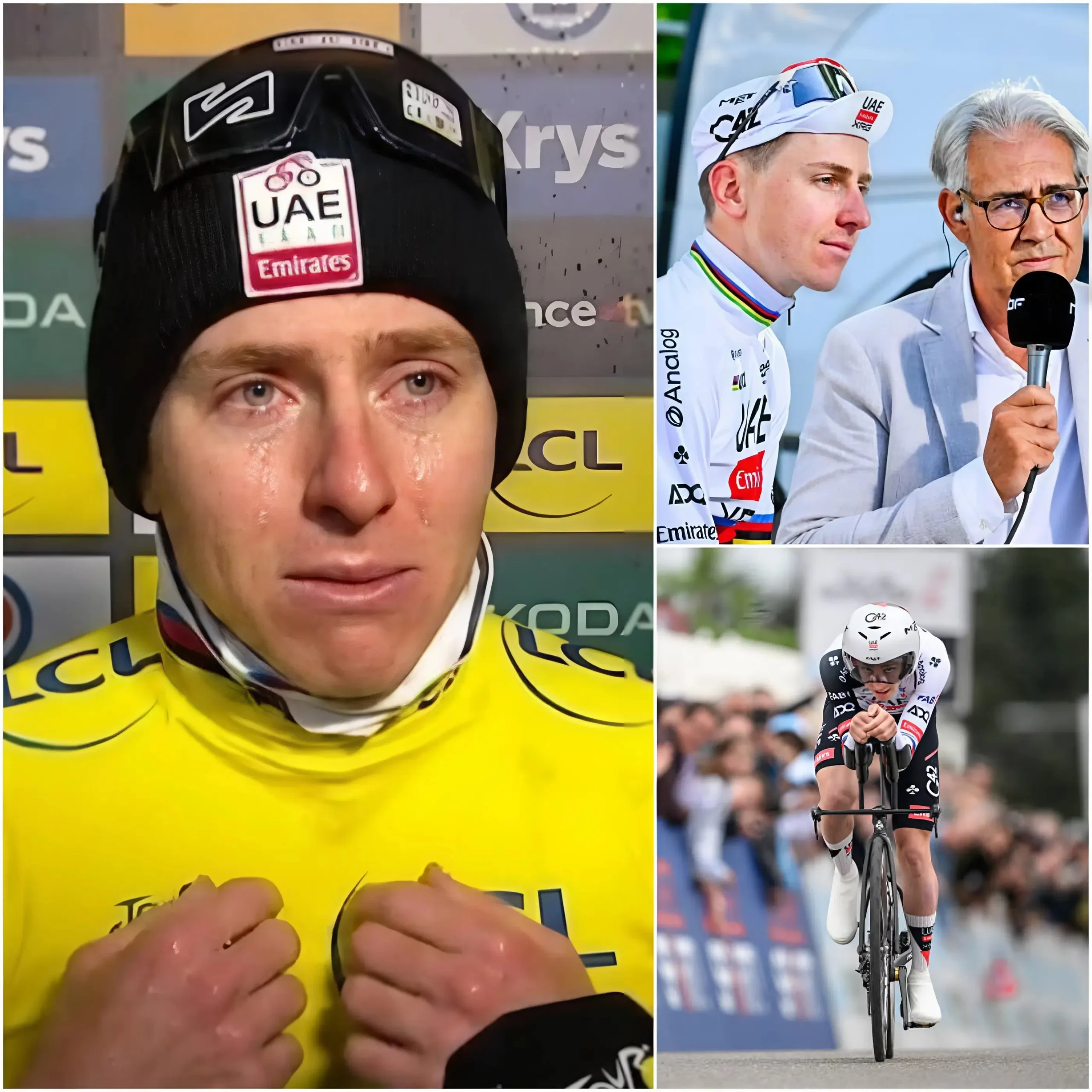 Cover Image for 🛑“Non sto togliendo il pane a nessuno!”: Tadej Pogačar rompe il silenzio, svela la verità sulla Liège–Bastogne–Liège e rivela l’intenzione di lasciare le corse a causa della pressione dell’opinione pubblica troppo forte dopo vittorie devastanti!