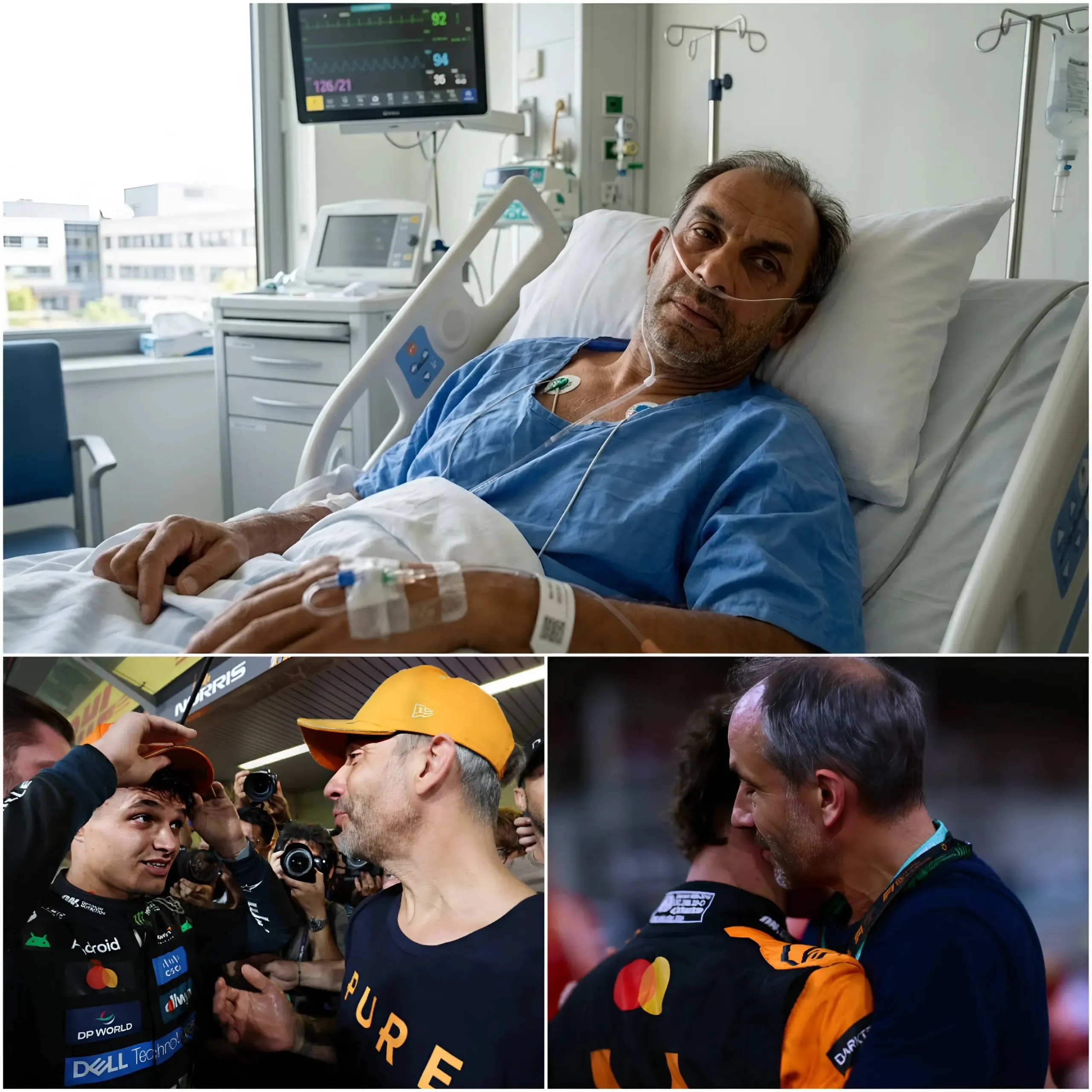 Cover Image for 🛑 NOTICIA URGENTE EN EL MUNDO DE LA FÓRMULA 1: Lando Norris rompe en llanto al revelar que su padre, Adam Norris, lucha valientemente contra el cáncer — el emotivo mensaje del padre (“mi mayor deseo es vivir lo suficiente para verte alcanzar tus sueños”) conmueve al paddock entero y deja al mundo del deporte en absoluto silencio 💔