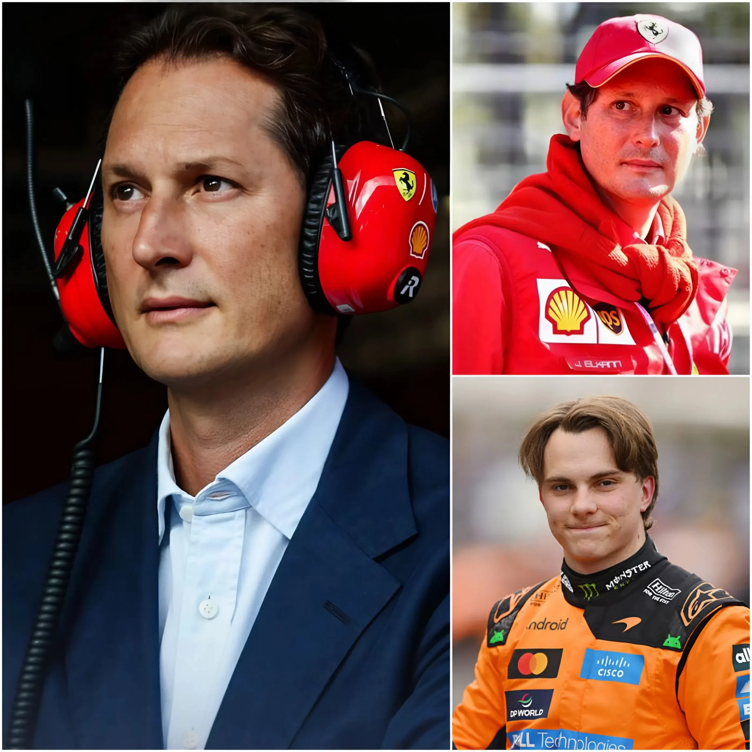 Cover Image for 🚨 IMPACTO EN LA FÓRMULA 1: Oscar Piastri es elegido oficialmente como el “Rostro Joven Global” de la nueva era híbrida de Ferrari — John Elkann sorprende al mundo con un anuncio inesperado en plena rueda de prensa del Miami Grand Prix, mientras entrega al piloto un Ferrari 296 GTS azul como “regalo de la suerte” 😱