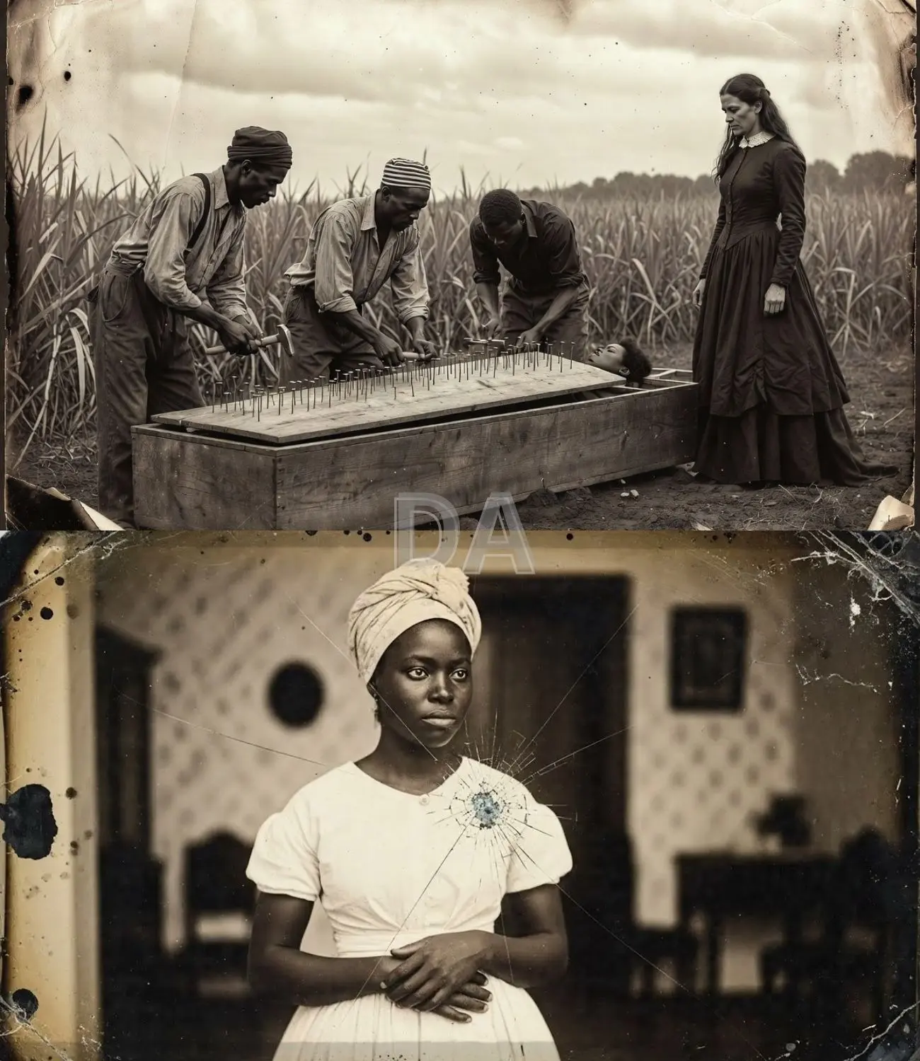 Cover Image for “A SINHÁ MANDOU ENTERRAR A ESCRAVA VIVA — MAS QUANDO ABRIRAM O CAIXÃO…”