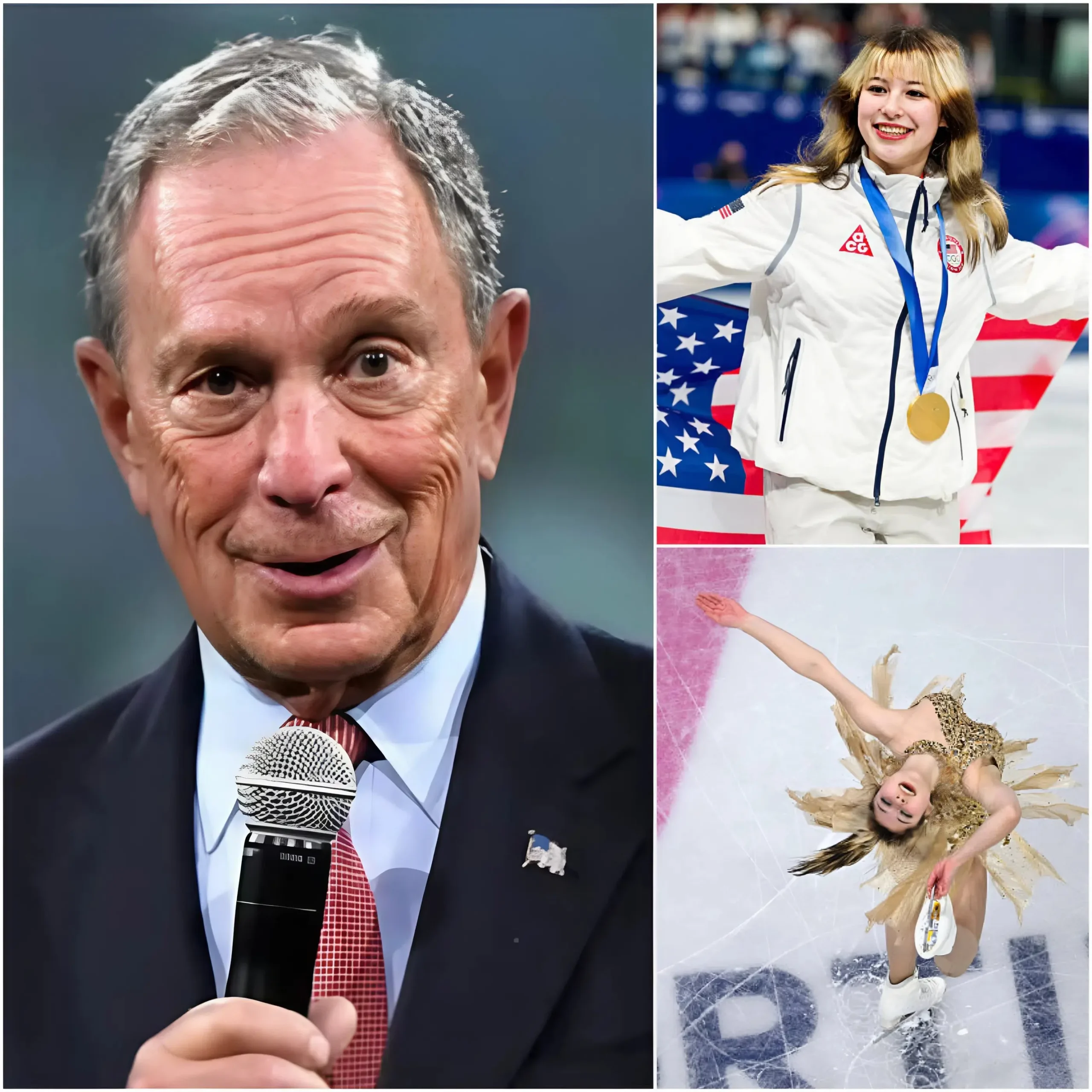 Cover Image for 🔥🚨 “Pure Heart, Extraordinary Strength” – Michael Bloomberg Spends $6.5M to Bring Alysa Liu to NYC Gala, Her Speech Leaves Elite in Tears