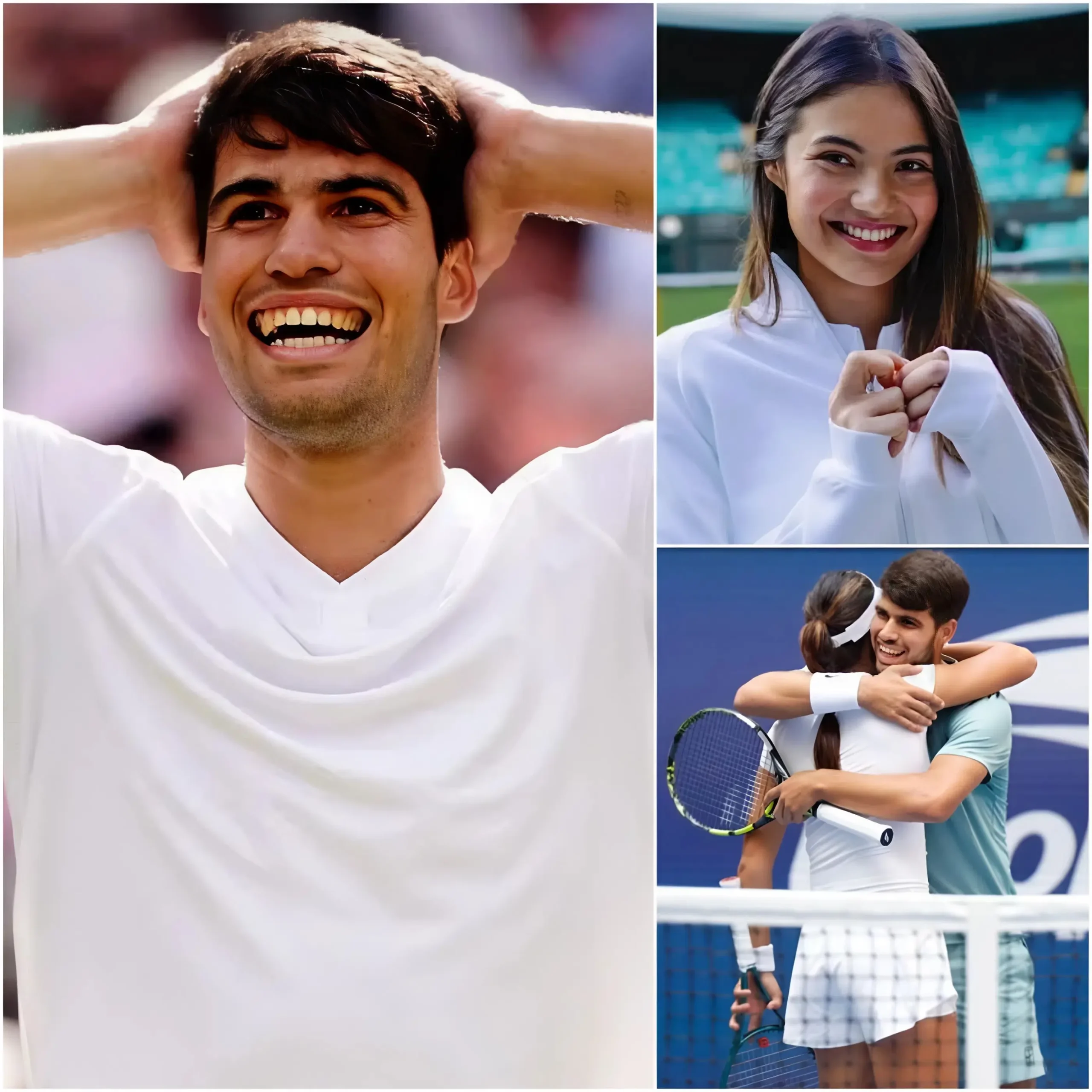 Cover Image for 🚨💥 CARLOS ALCARAZ RECONOCE SU RELACIÓN CON EMMA RADUCANU: “YA NO PUEDO OCULTARLO…” Un video viral tras la confesión sorprende al mundo del tenis 👇