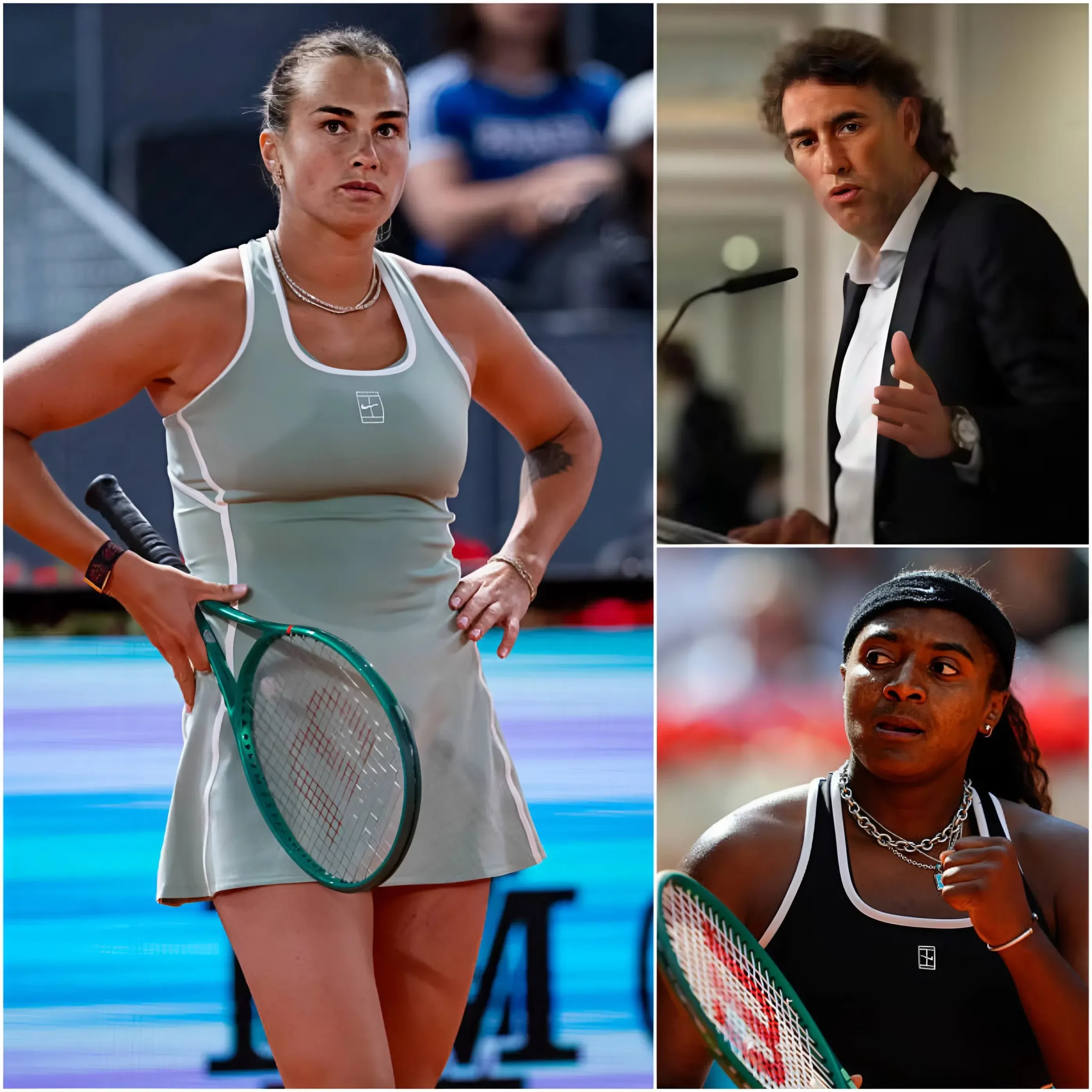 Cover Image for 🚨💥NOTICIA IMPACTANTE: Sabalenka acusa a Baptiste de usar tecnología ilegal en Madrid 2026; investigación oficial deja al tenis en shock