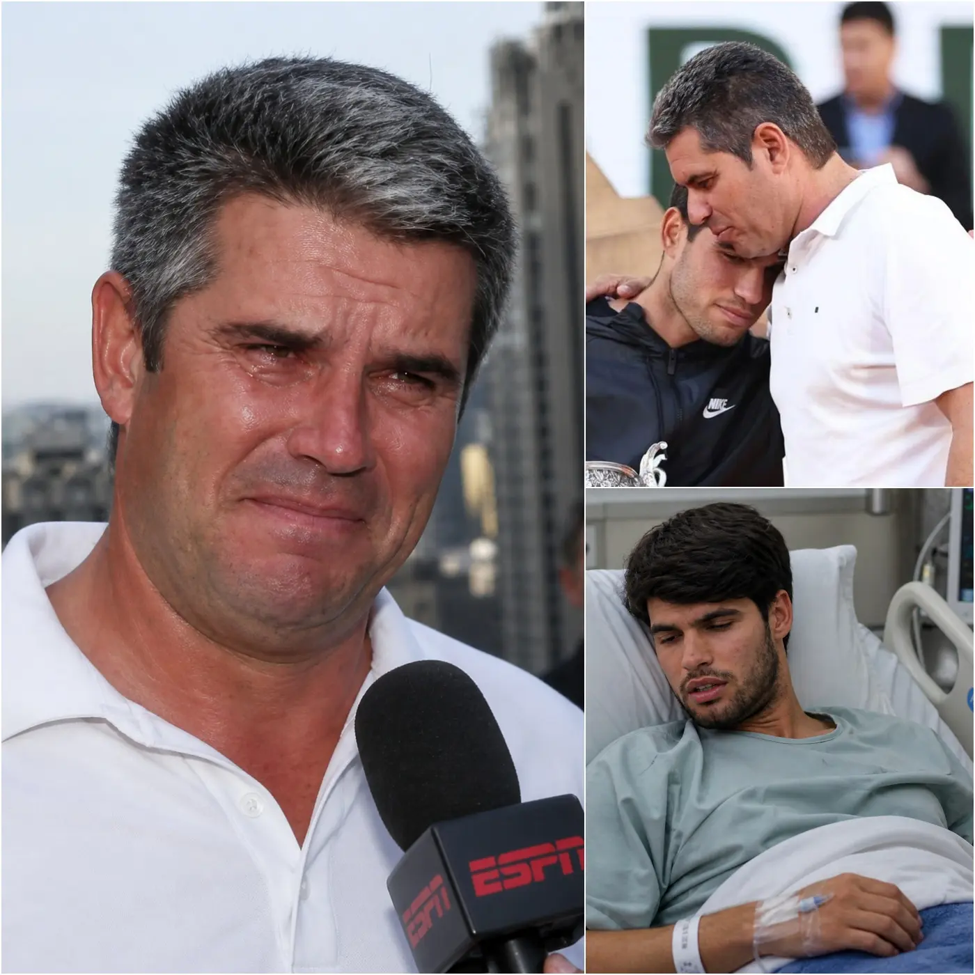 Cover Image for SHOCKING AND HEARTBREAKING NEWS: Just 10 minutes ago in SPAIN, Carlos Alcaraz’s family shared an urgent and deeply moving message with fans. He is currently in critical condition, surrounded by loved ones, while the entire tennis world anxiously awaits further updates.