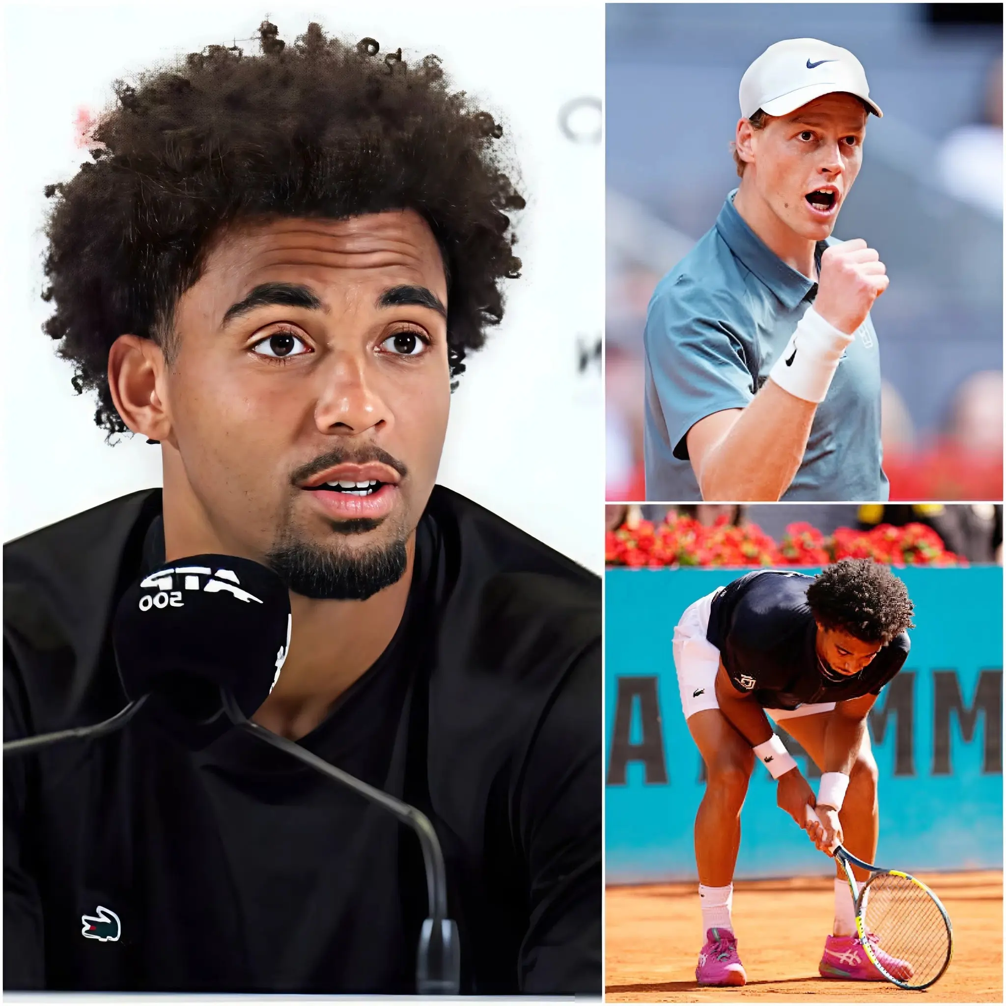 Cover Image for 💥BREAKING NEWS: Arthur Fils UNEXPECTEDLY REVEALS SHOCKING TRUTH AFTER A PAINFUL DEFEAT AGAINST Jannik Sinner IN THE MADRID OPEN SEMI-FINAL.
