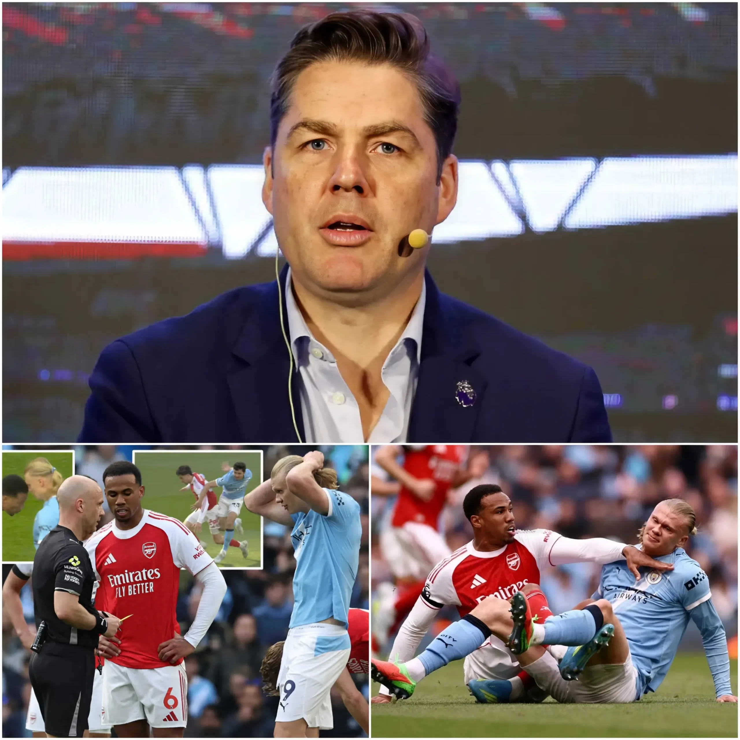 Cover Image for 🚨 SHOCKING NEWS The Premier League has officially acknowledged a major refereeing error in the controversial incident involving Gabriel Magalhães and Erling Haaland during Arsenal’s 1-2 defeat to Manchester City on April 19.